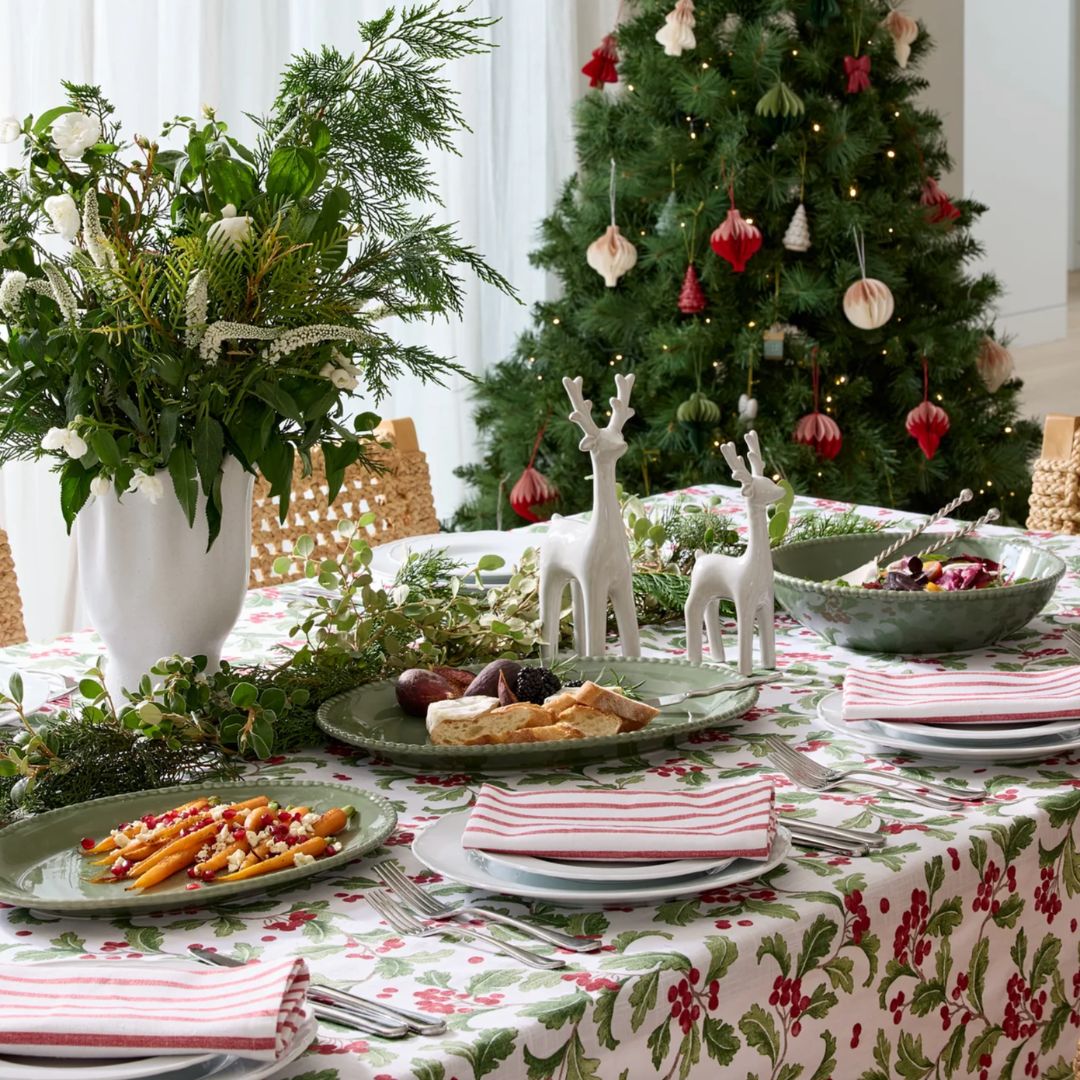Celeste Green Bobble Oval Platter