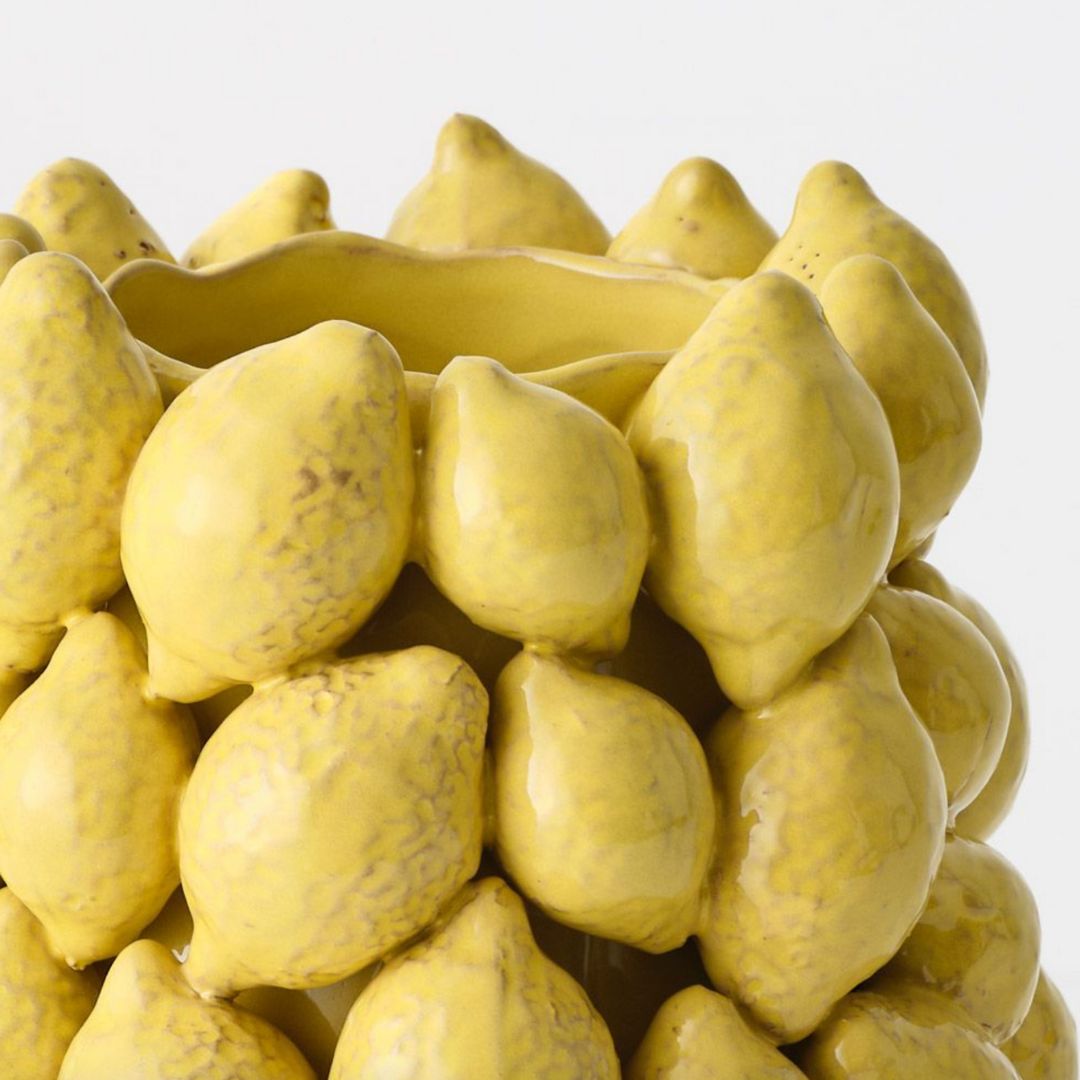 Citrico Vase Small | Yellow