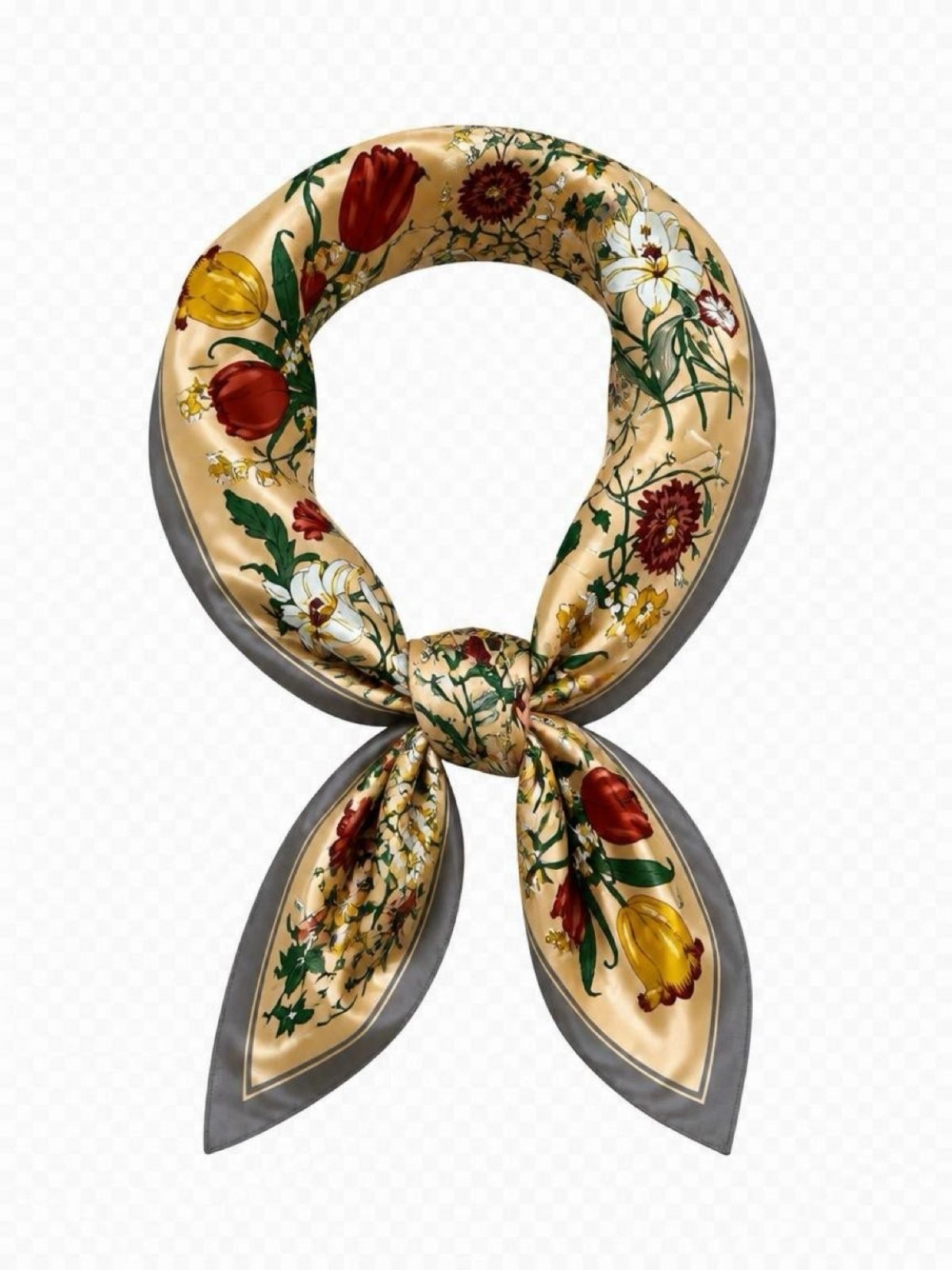 Scarf | Blush &amp; Choc Floral