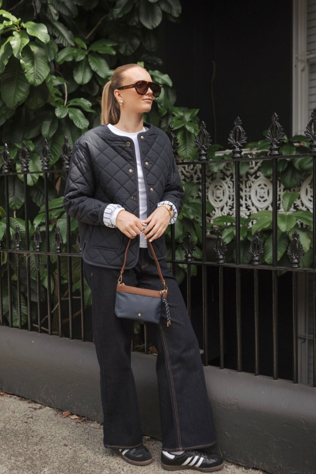 Journey Cross Body Bag | Navy