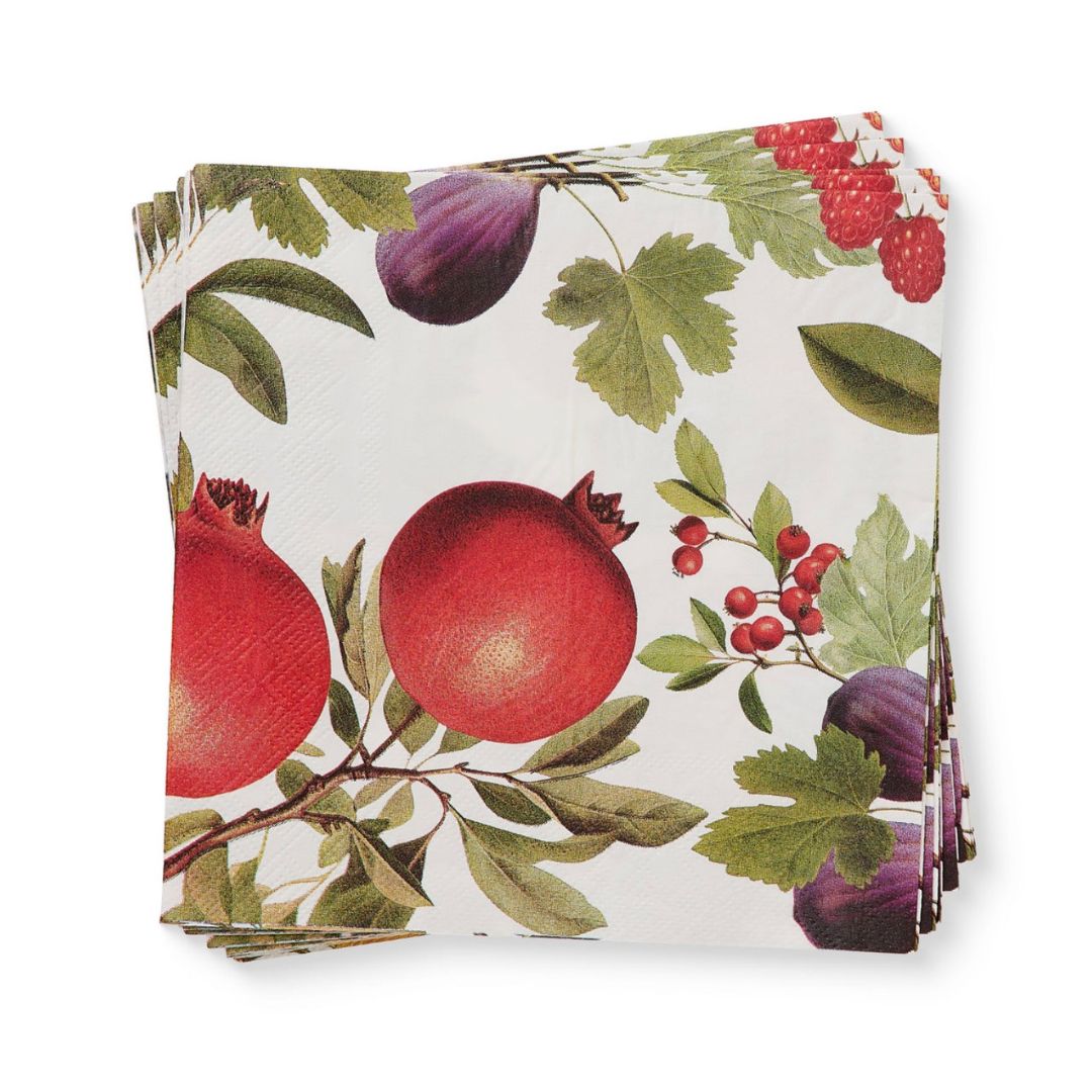 Festive Harvest Paper Napkins | Set of 20