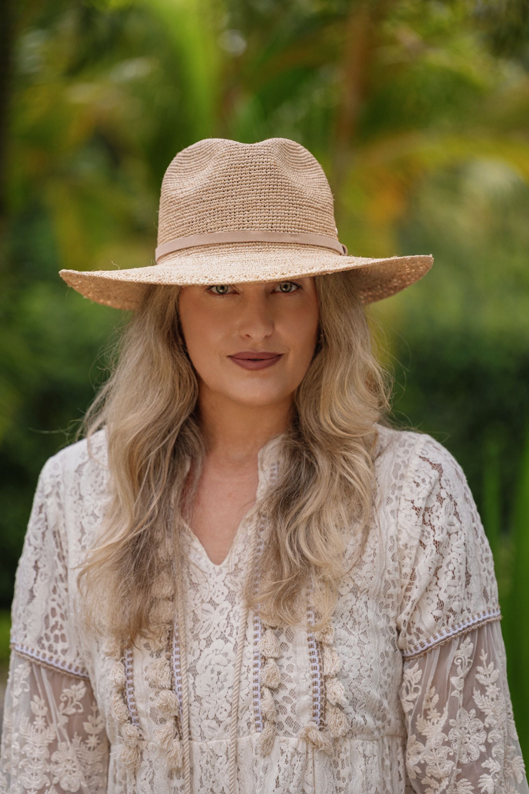 Hat | Charlie Panama Crochet Edge