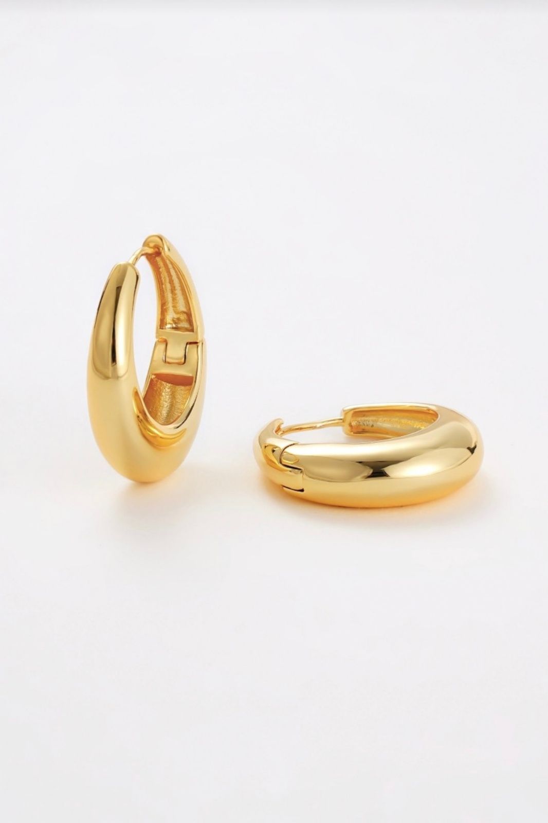 Cleo Hoop Large | Gold