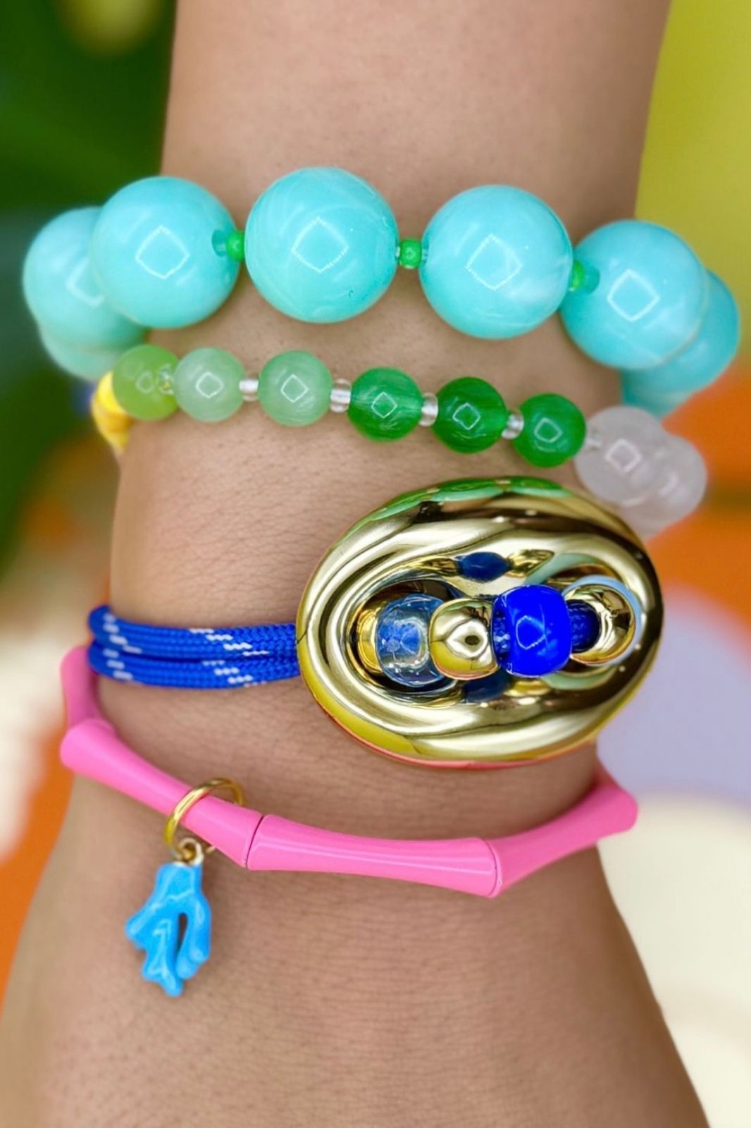 Mediterranean Mosaic Bracelet