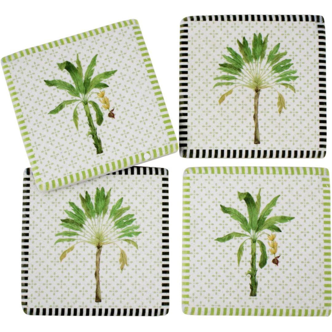 Coasters S/4 Tropical Palm