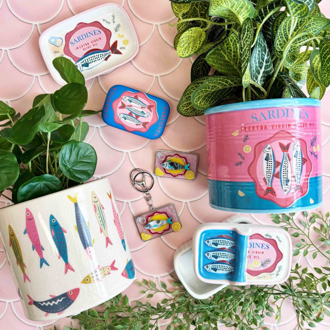 Sardine Pink Dish | 12cm