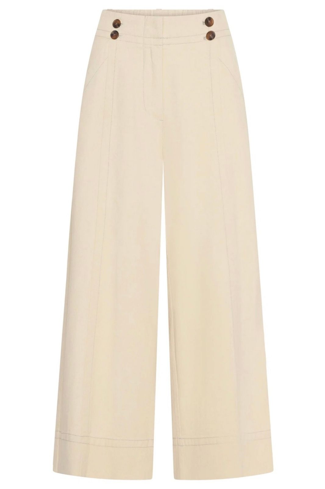 Anise Crop Pant | Pebble