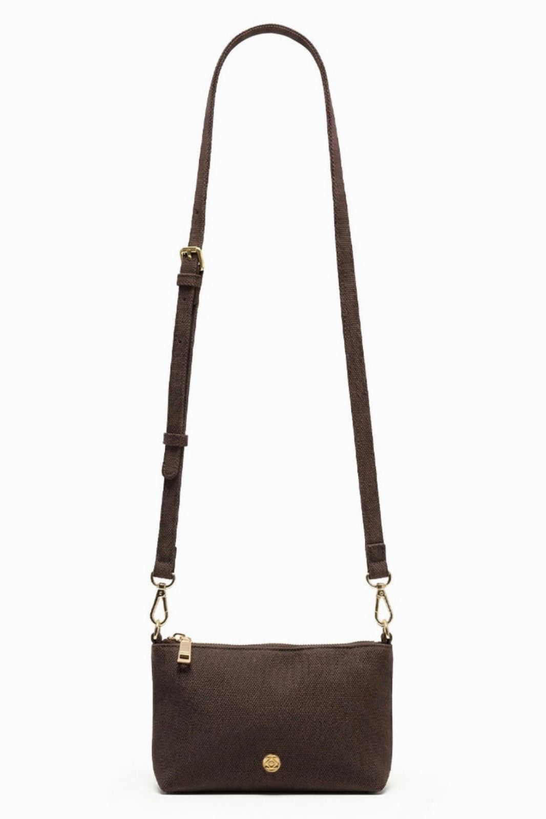 The Sadia Canvas Bag | Chocolate