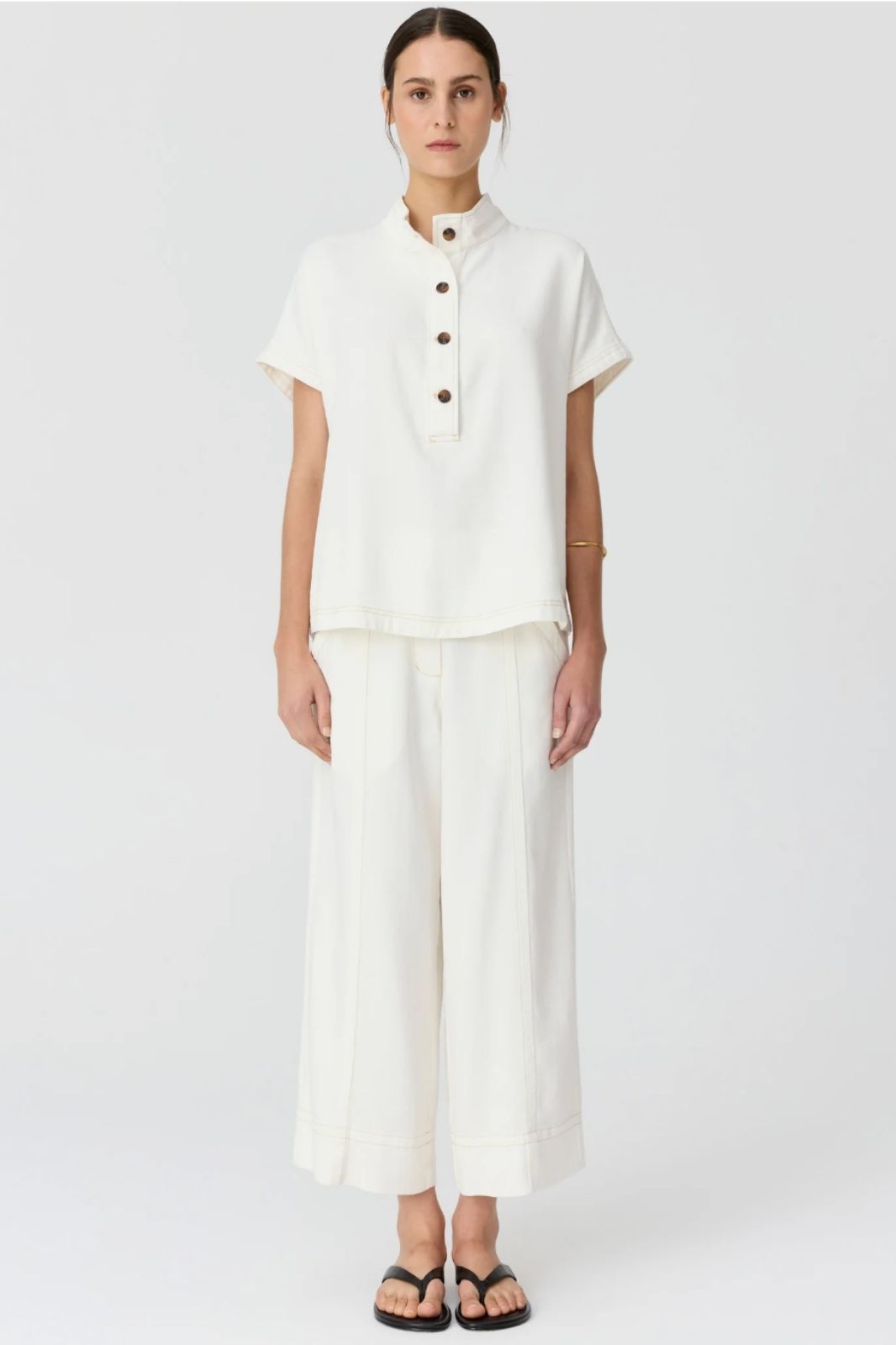 Anise Shirt | Chalk