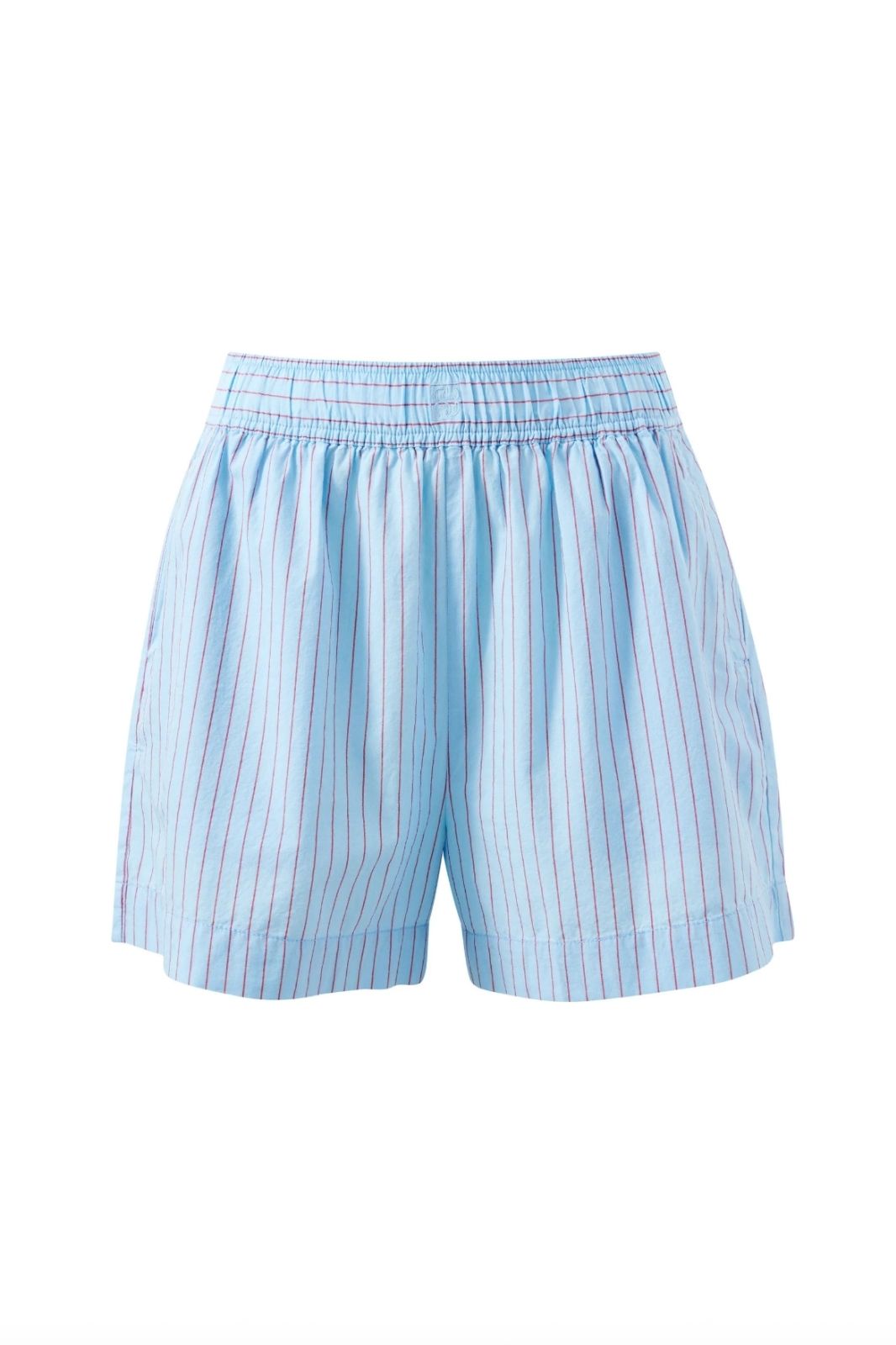 Mila Short | Fresh Blue/Red Mini Stripe
