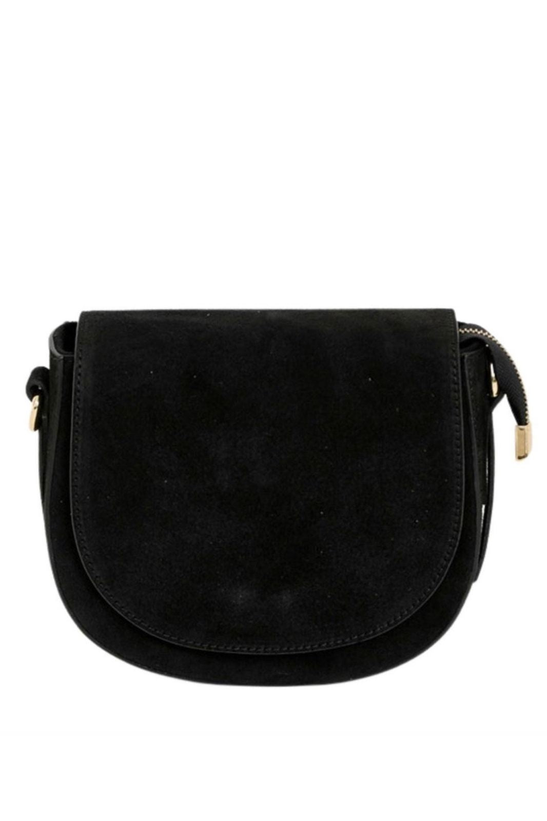 Gabrielle Suede Handbag | Black