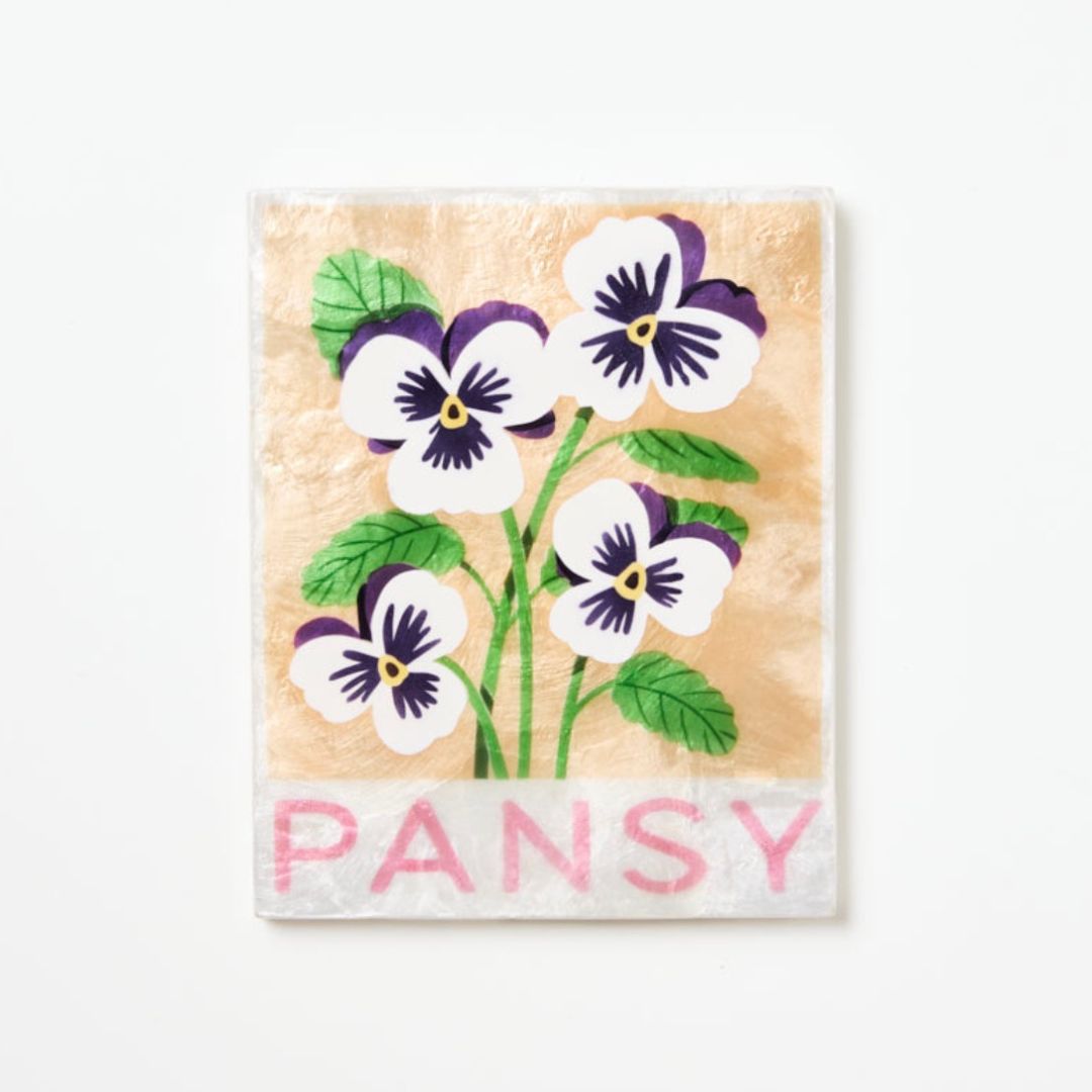 Market Wall Art | Pansy