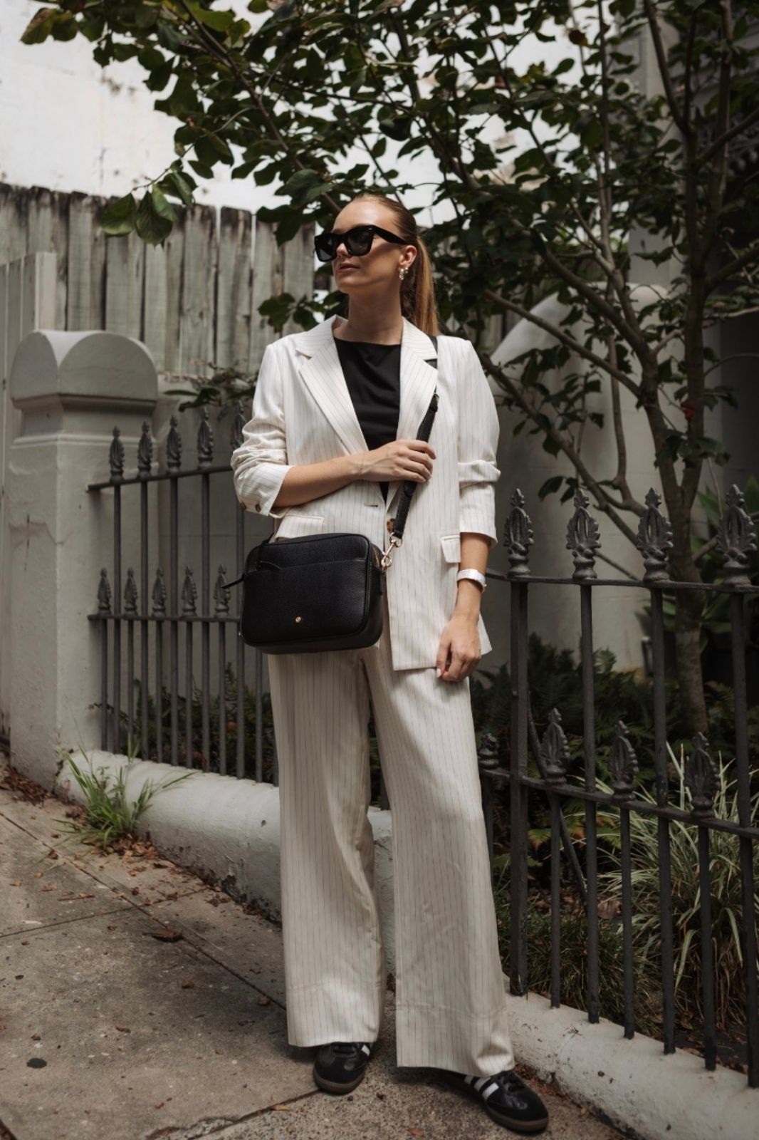 Leah Cross Body Bag  | Black