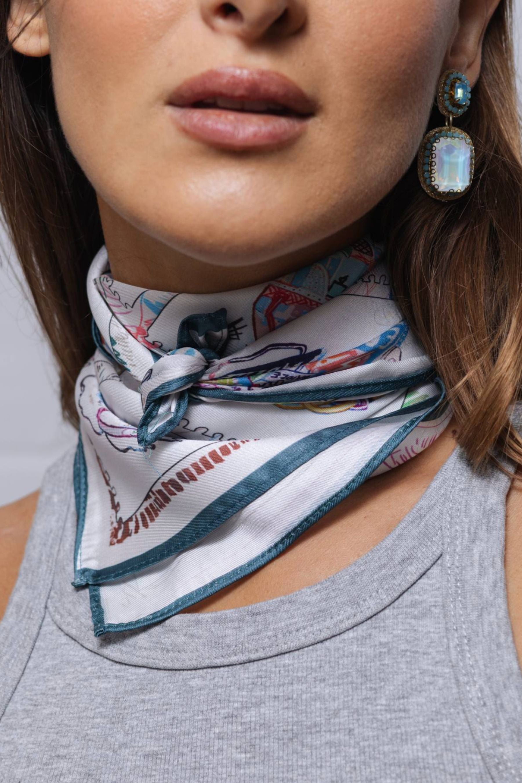 Satin Scarf | HORSES