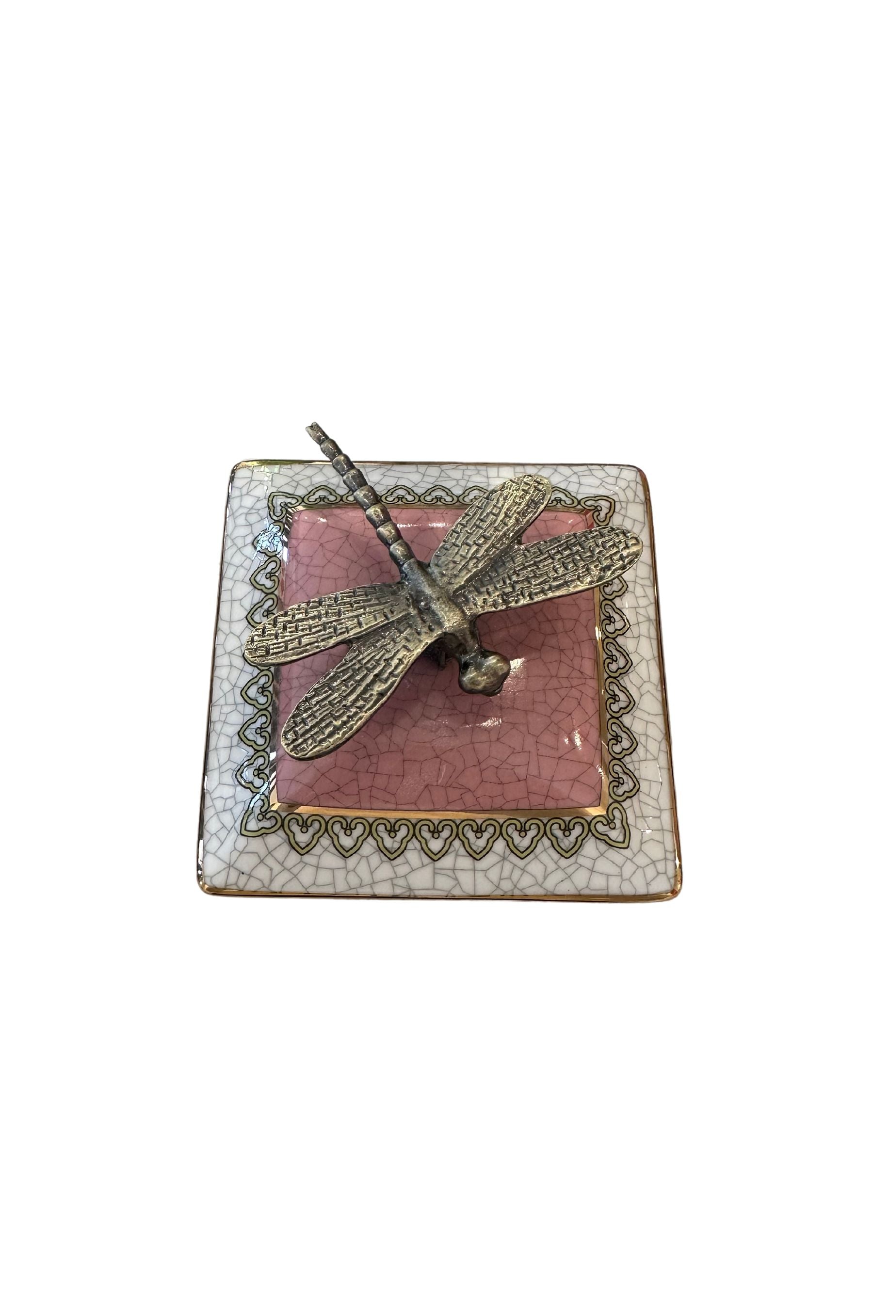 Shop Dragonfly Trinket Box Rose by RSTC Rose St Trading Co