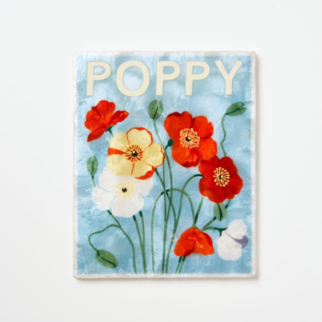 Market Wall Art | Poppy