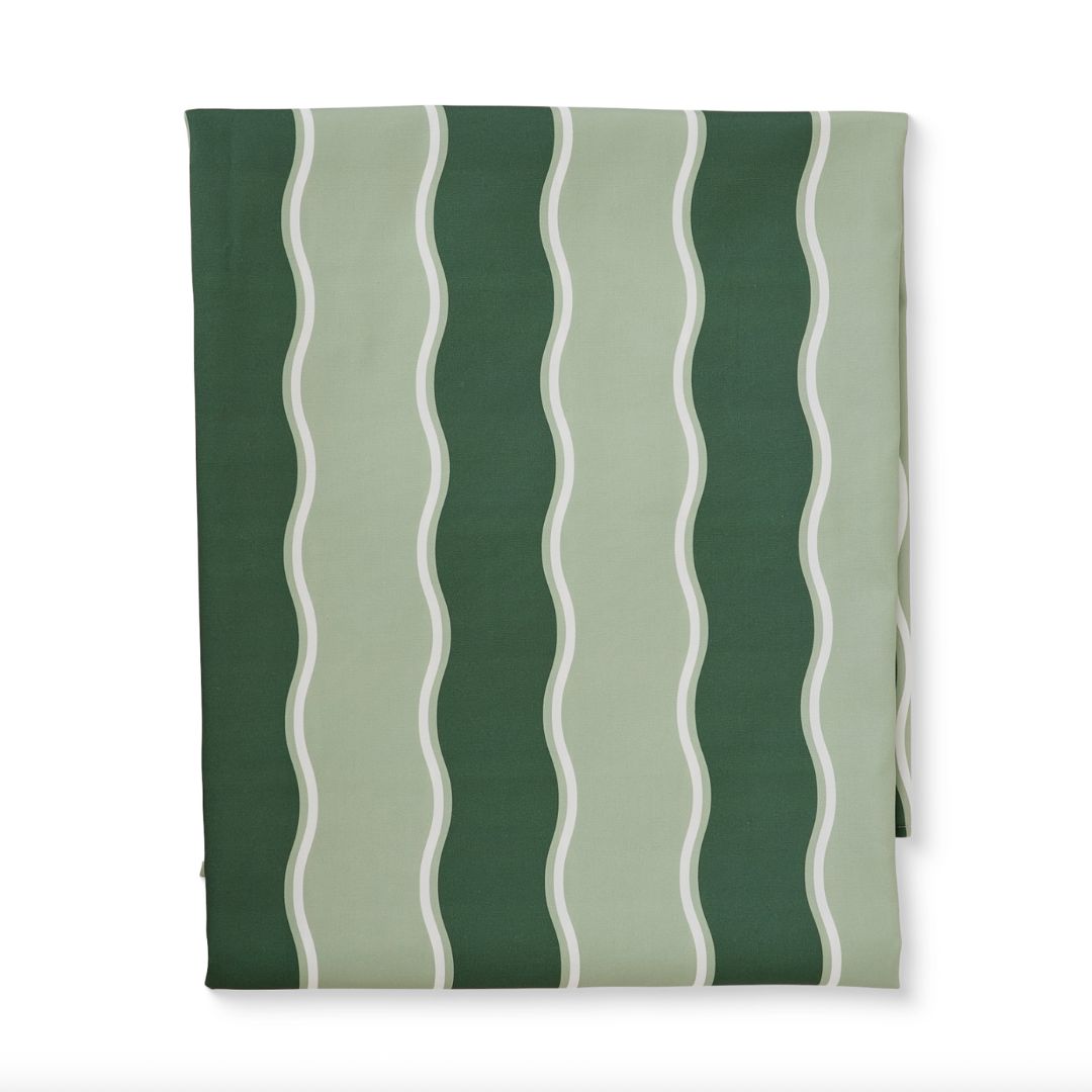 Alfresco Tablecloth | Dark Green/Light Green