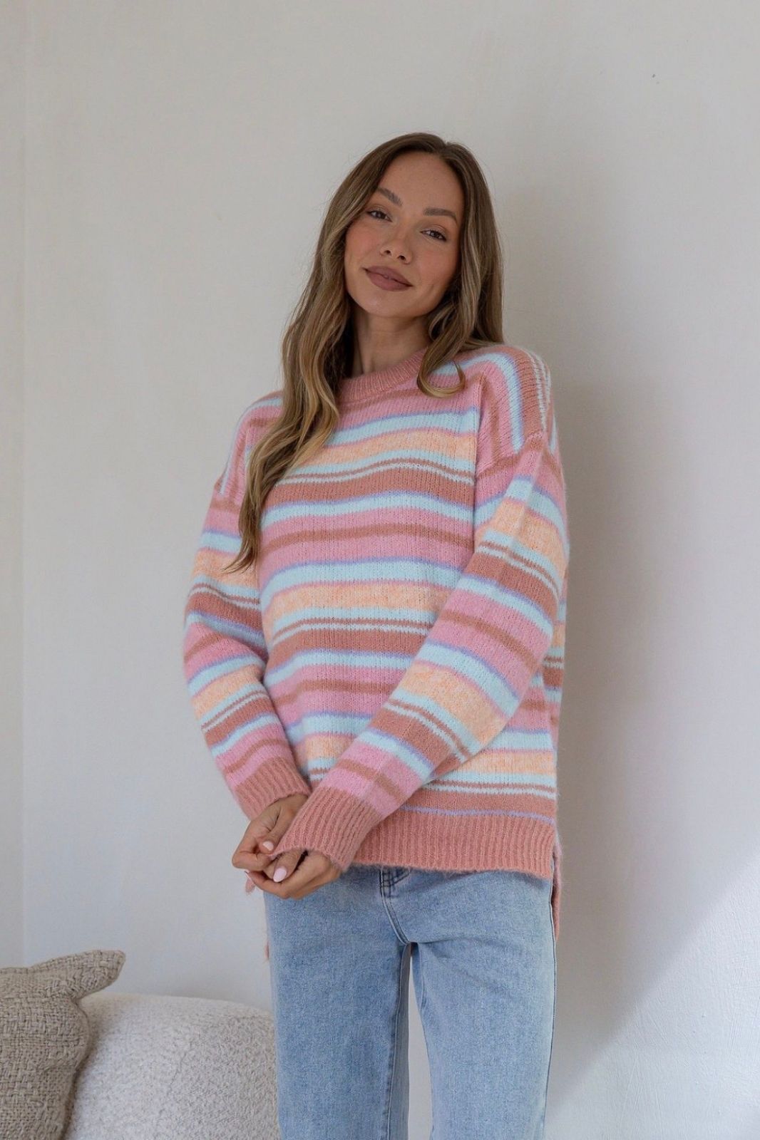 Multi Stripe Knit | Pastel Combo