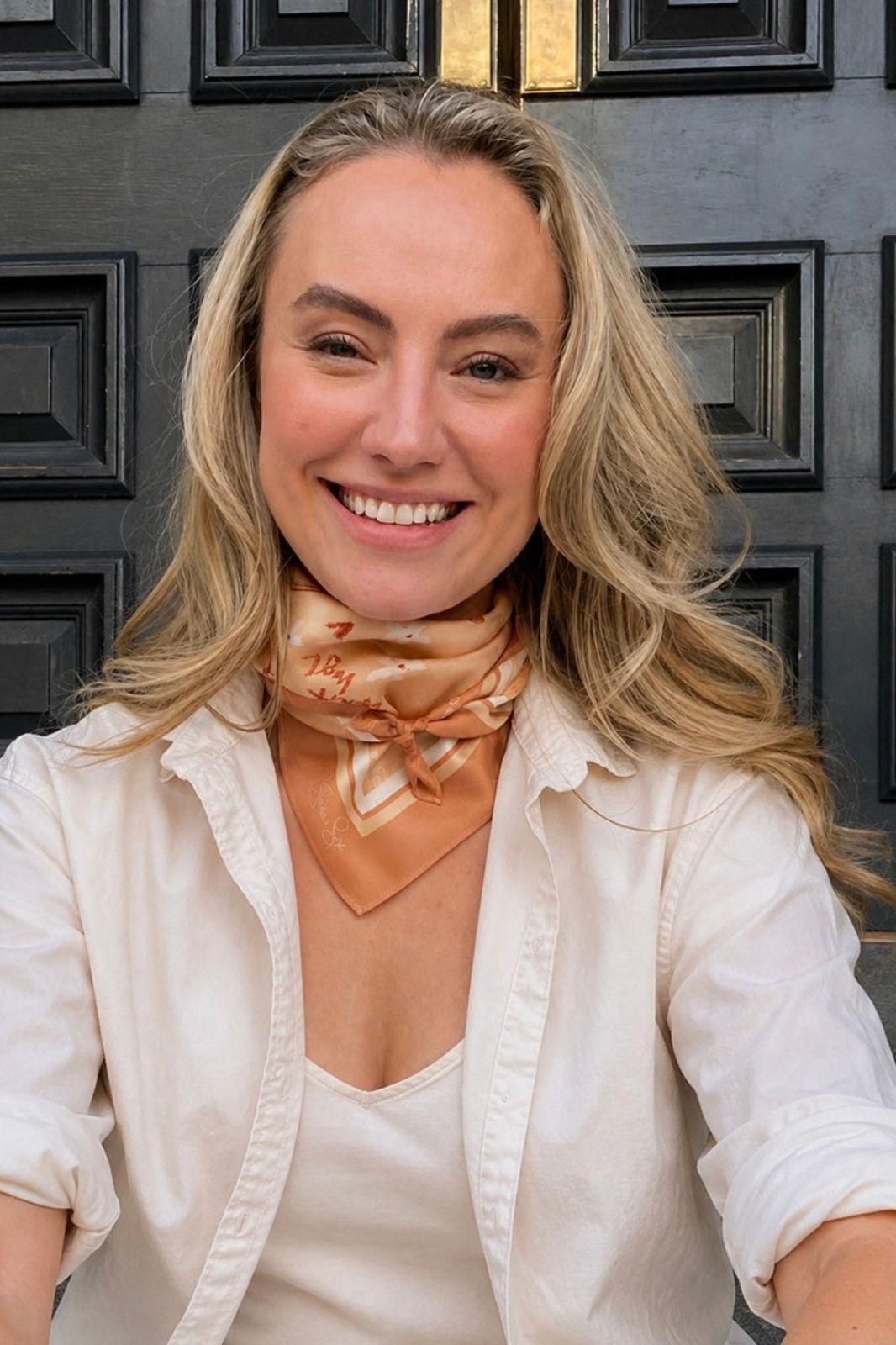 Jackie Green x DH The Love Petite Silk Scarf