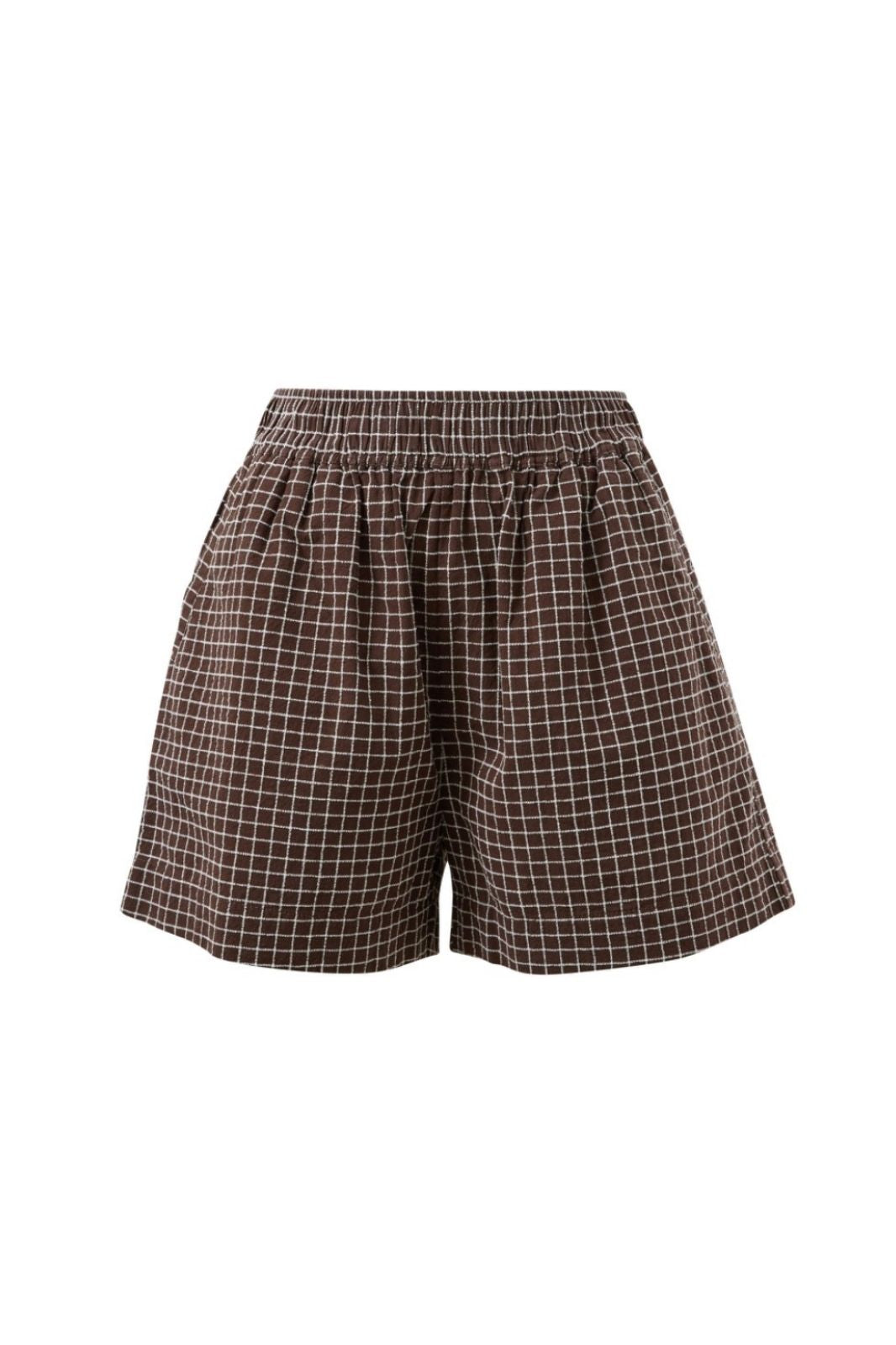 Mila Short | Chocolate Check