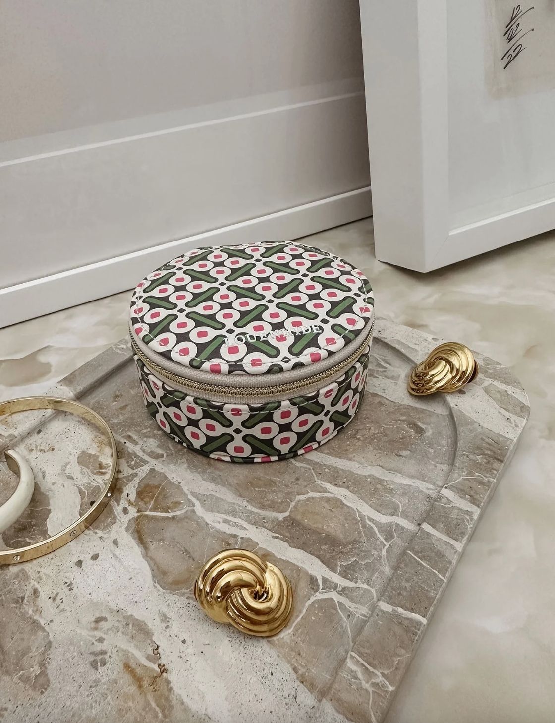 Sisco Jewellery Box | Retro Olive