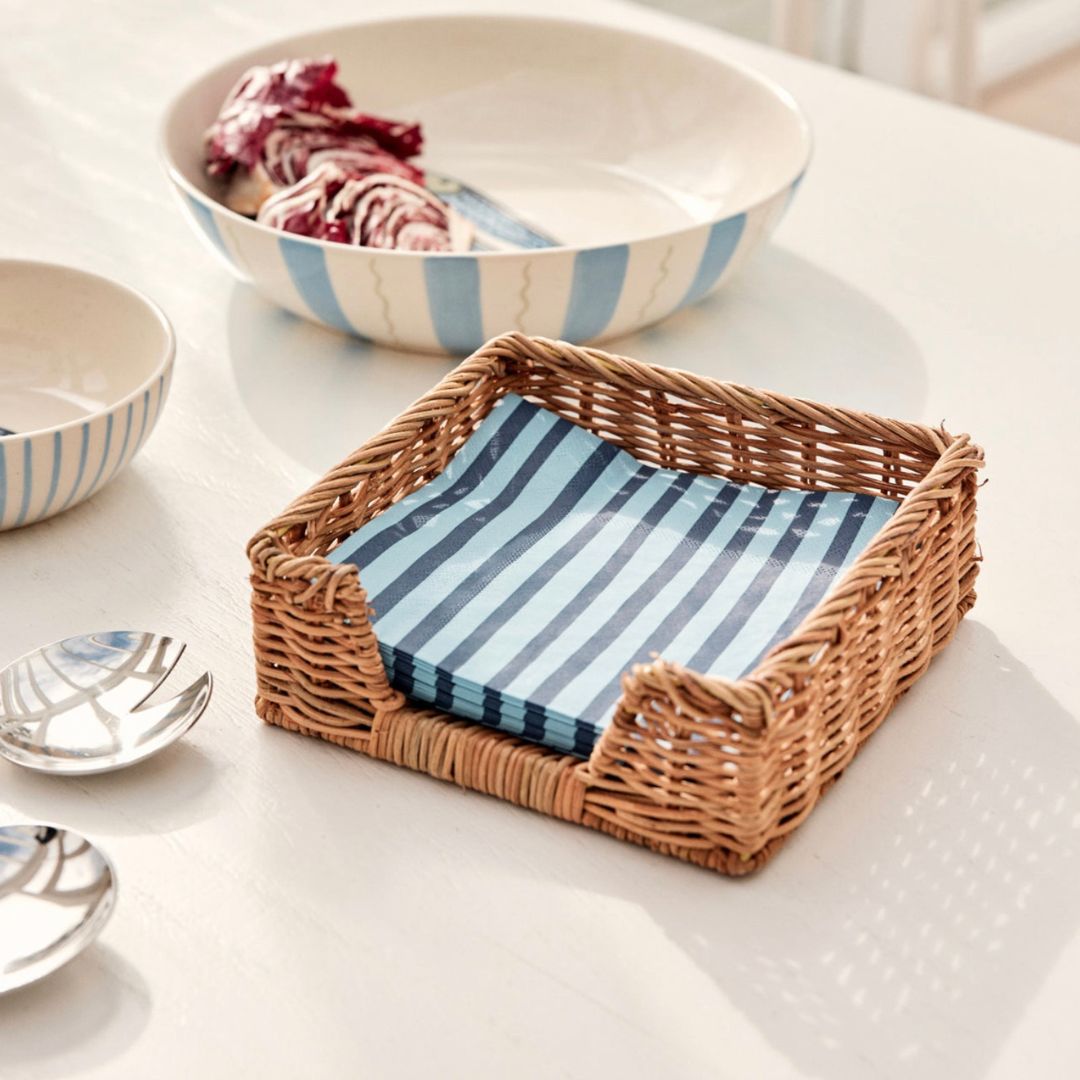 Paper Napkins | Niki Stripe Blue