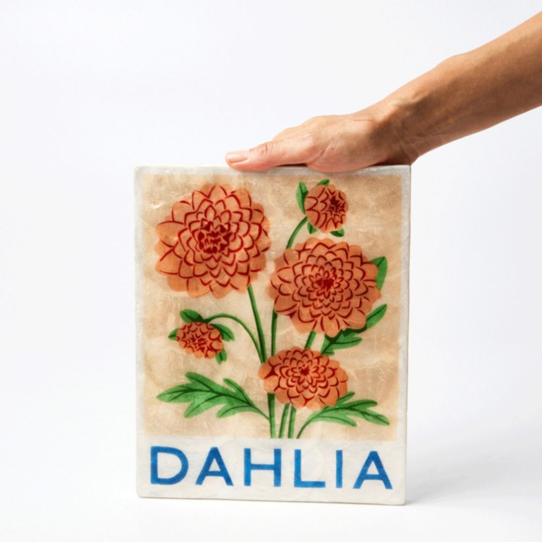 Market Wall Art | Dahlia