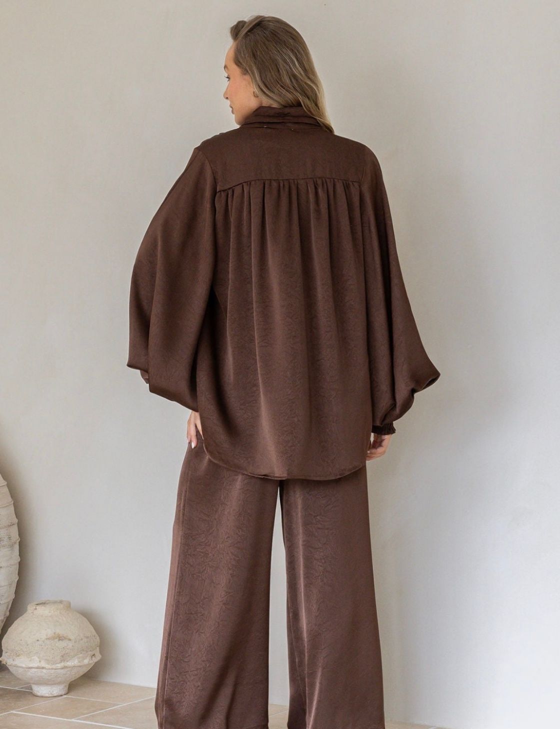 Portofino Luxe Dreams Shirt | Chocolate