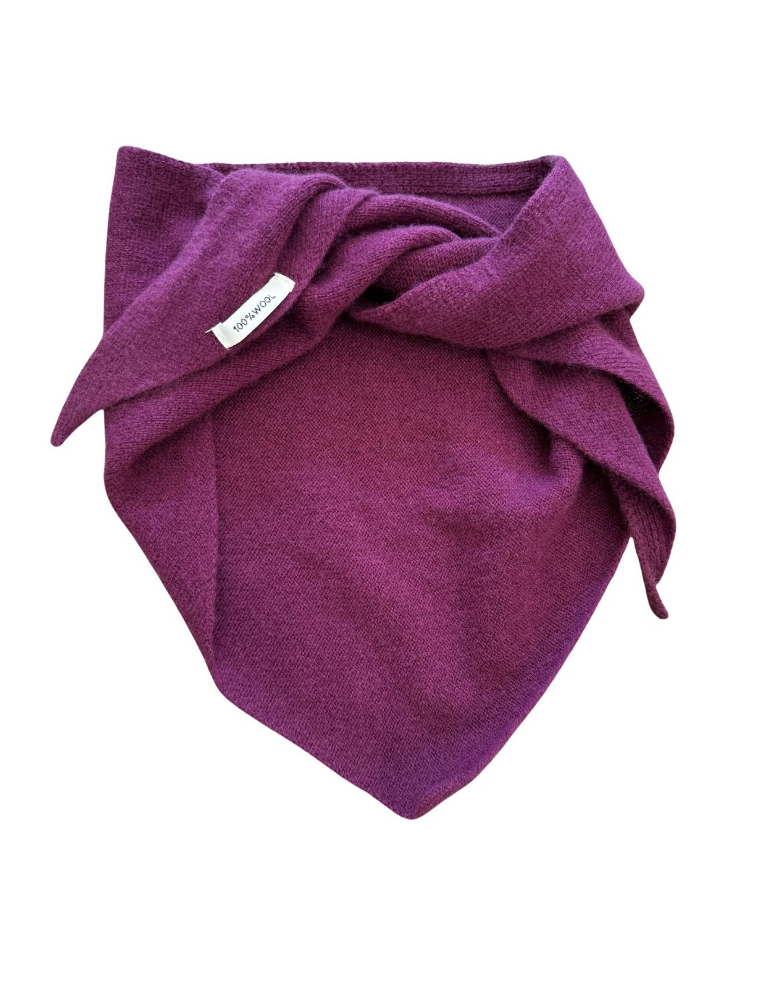 Triangle Neck Scarf | Merlot