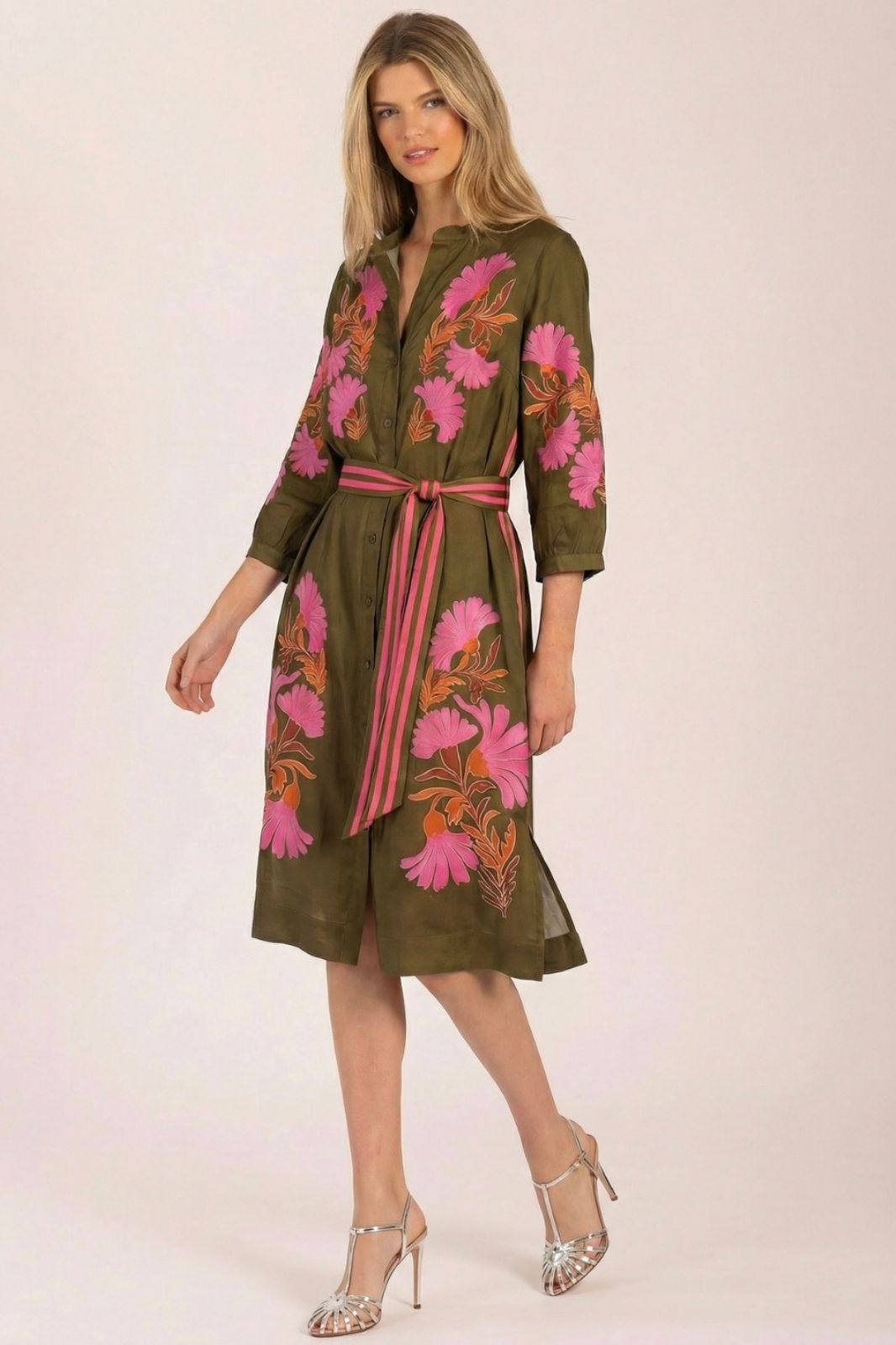 Cirque Midi Dress | Olive