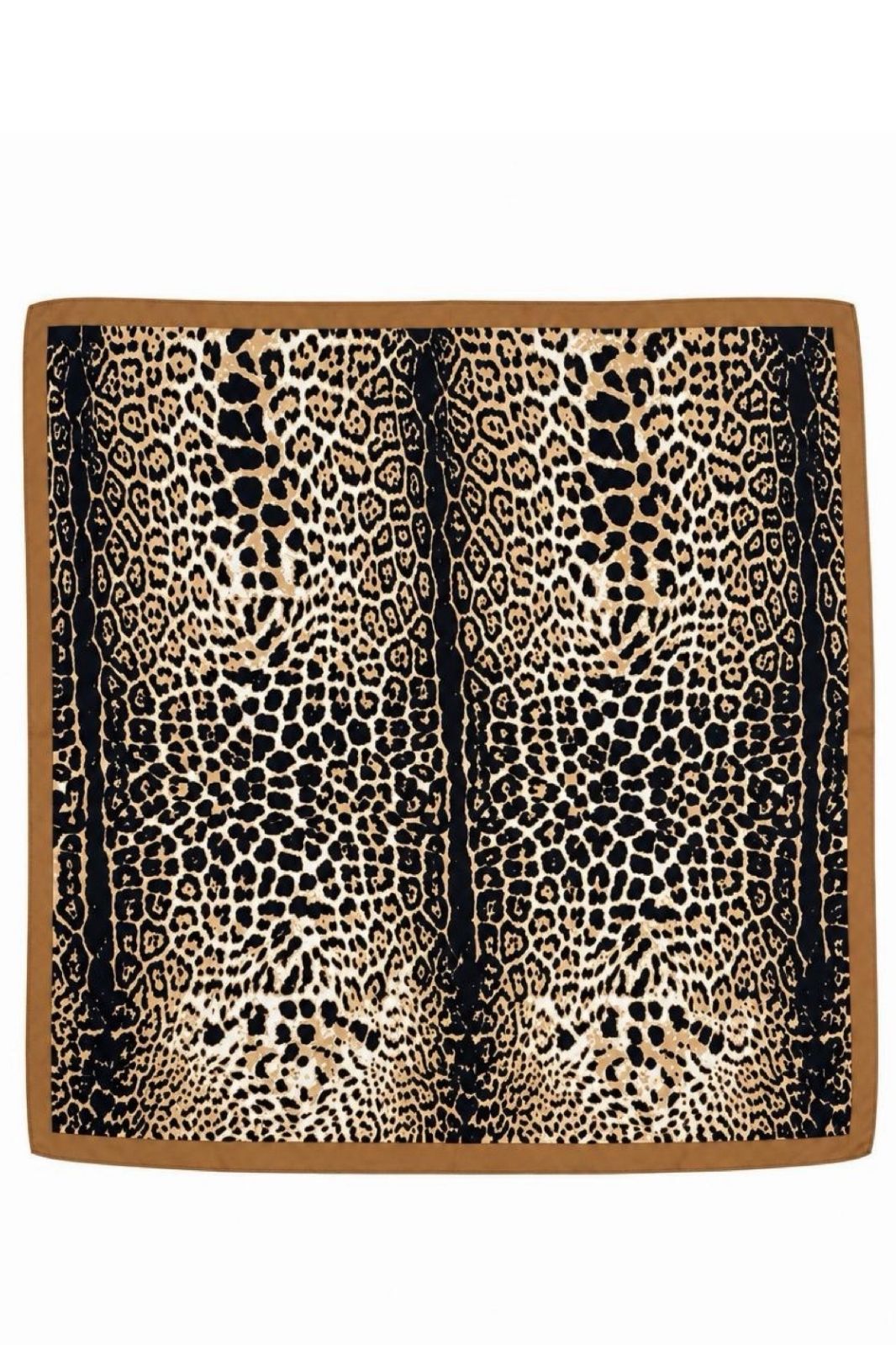 Scarf | Leopard Print Caramel
