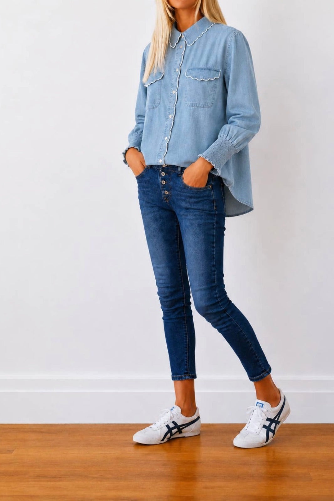 Maggie Shirt | Denim