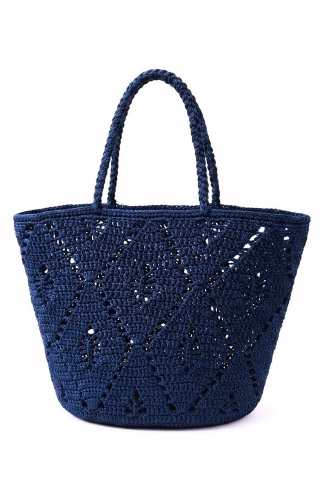 Josephine Crochet Basket | Indigo