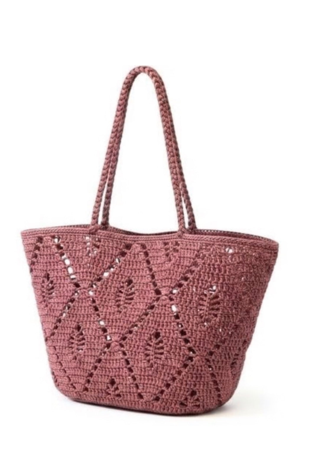 Josephine Crochet Basket | Rosewood