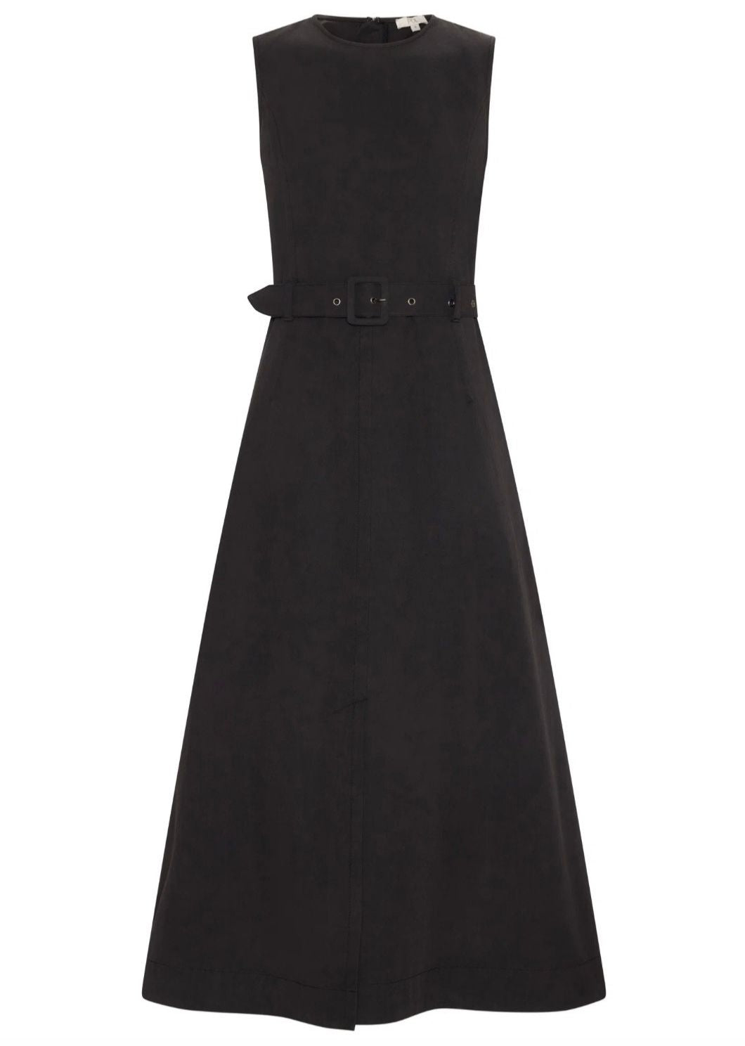 Lira Belt Dress | Off Black
