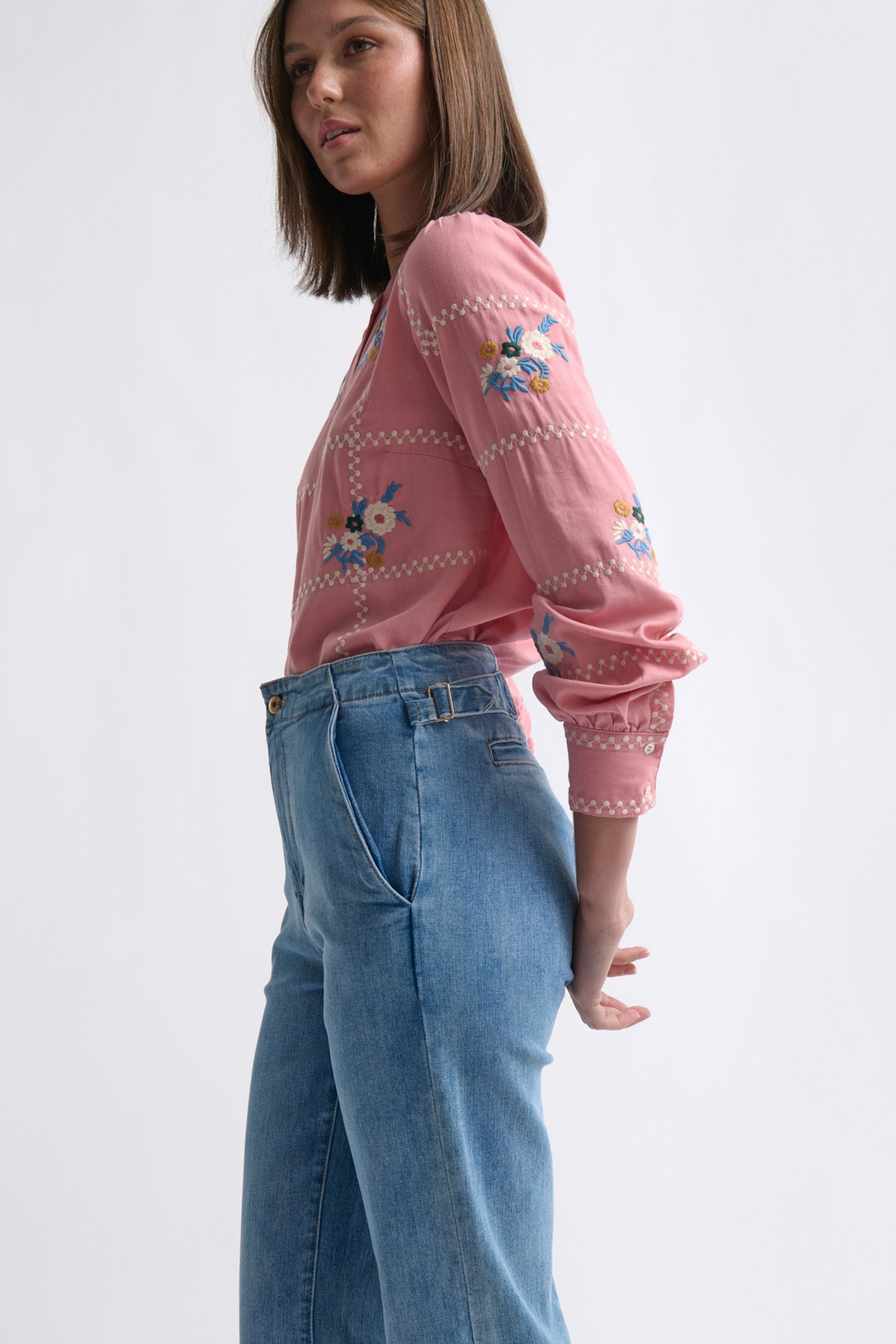 Sabrina Pant | 70s Blue