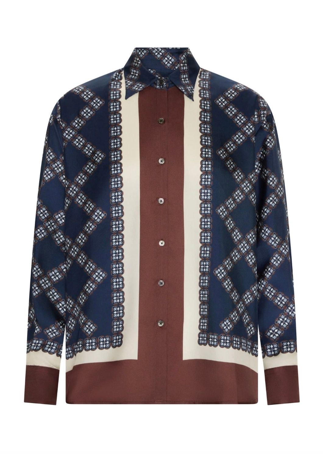 Eden Silk Shirt | Eden Scarf Print