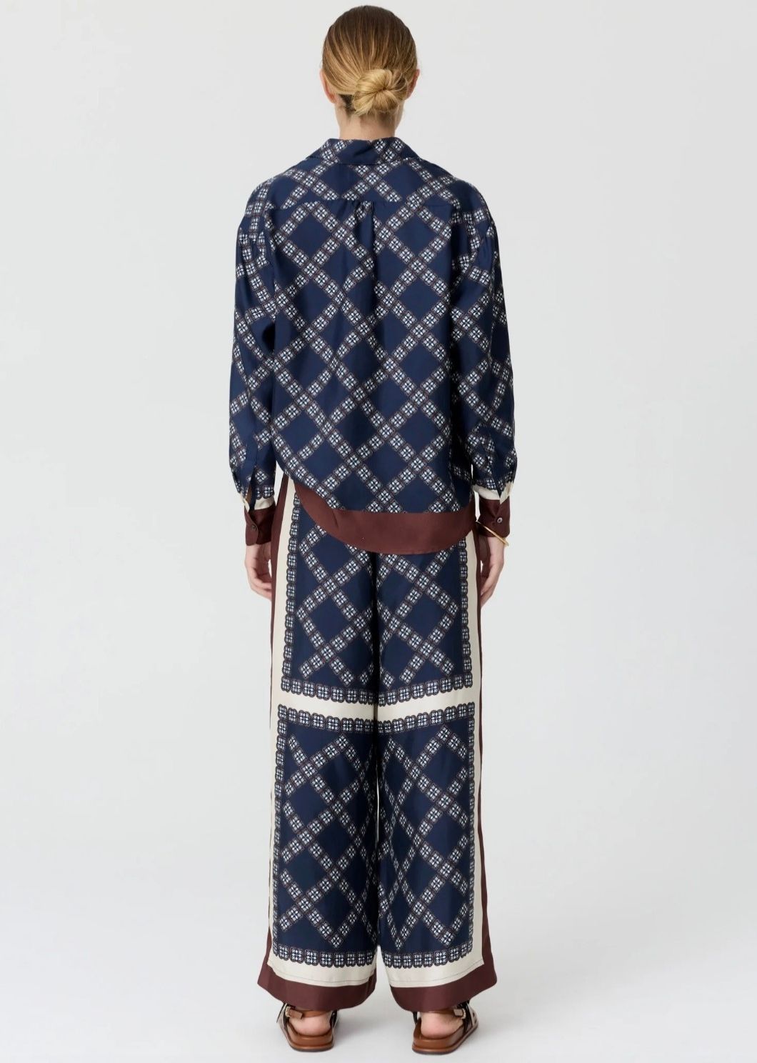 Eden Silk Shirt | Eden Scarf Print