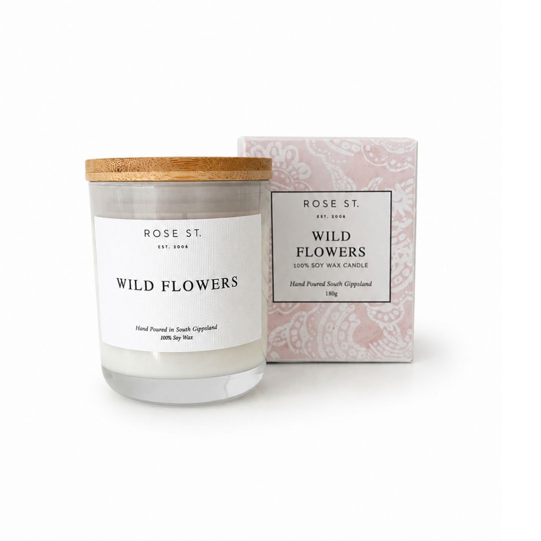Wild Flowers Jar Candle