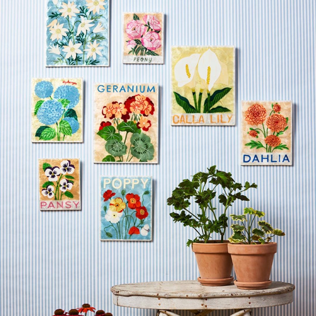 Market Wall Art | Geranium