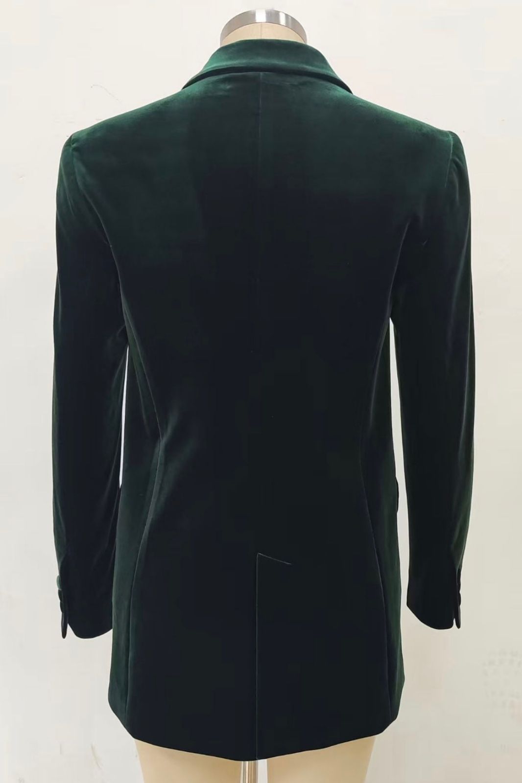 Velvet Blazer | Green