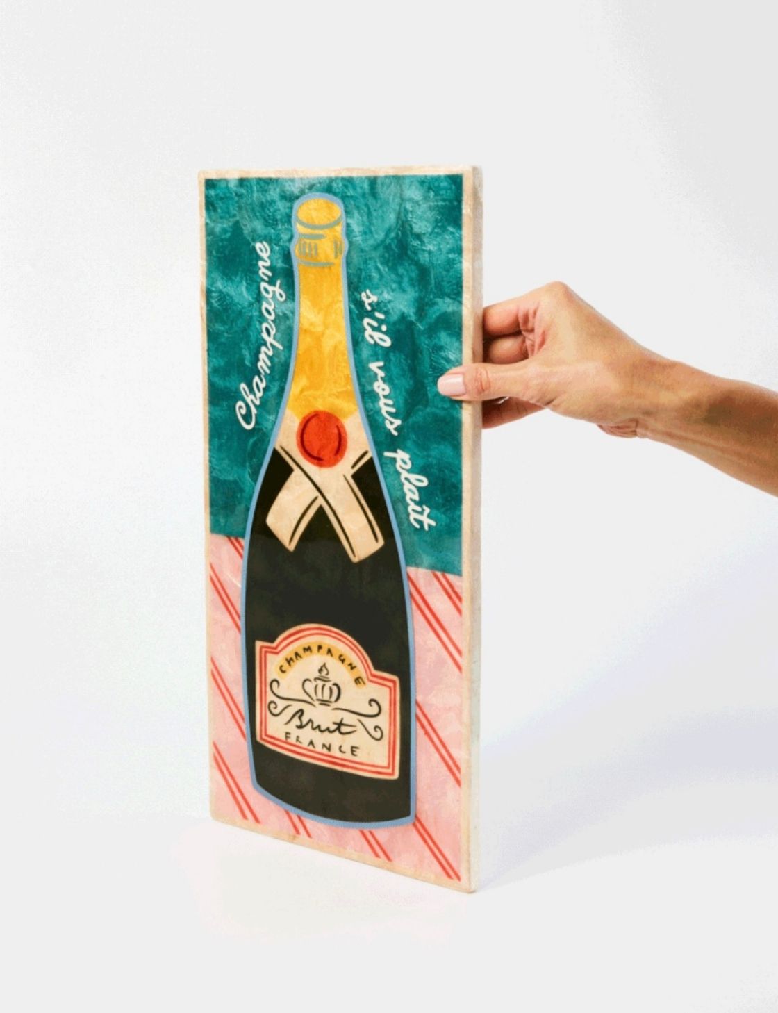 Happy Hour Champers Tile
