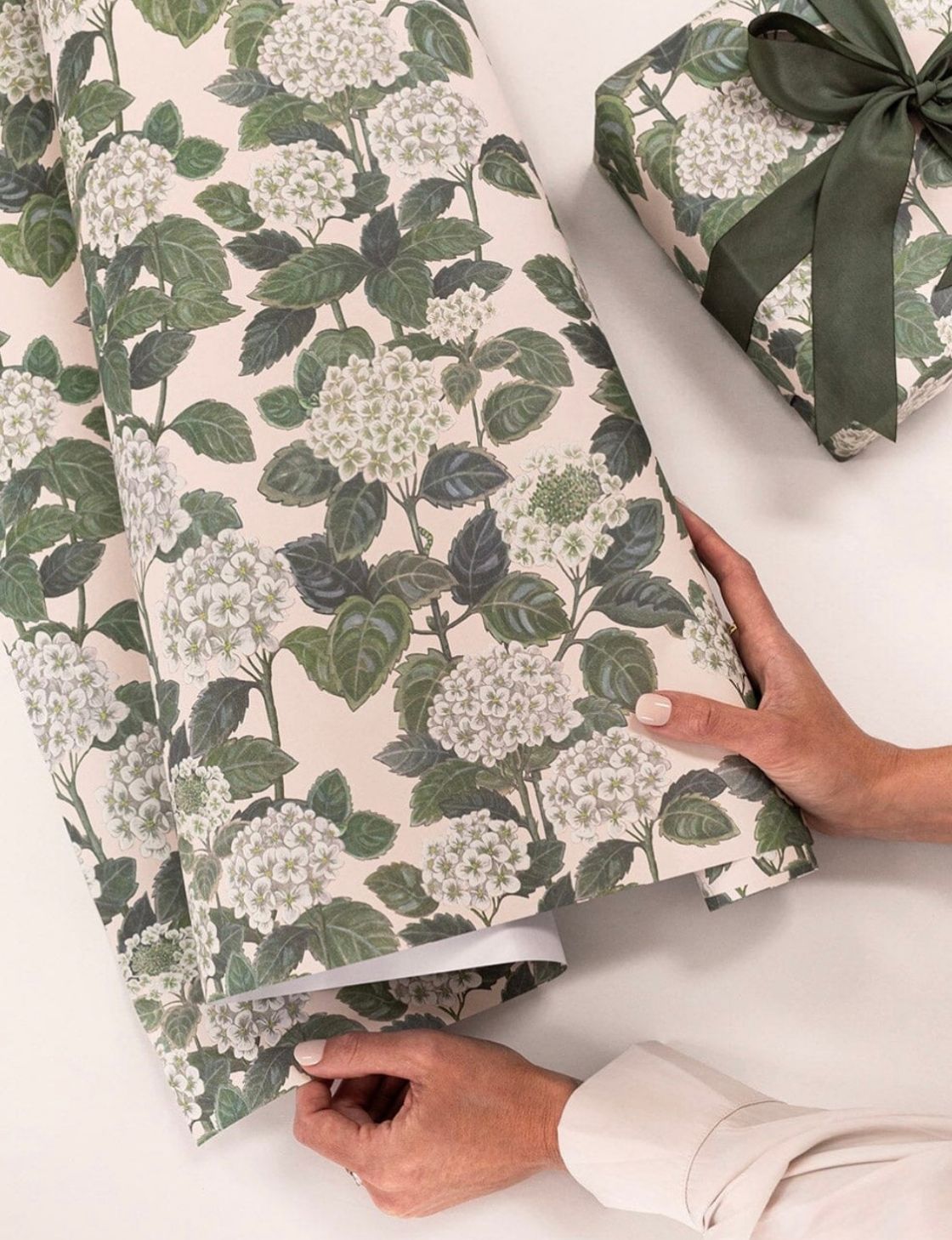 Gift Wrap Roll 3m | Hydrangea