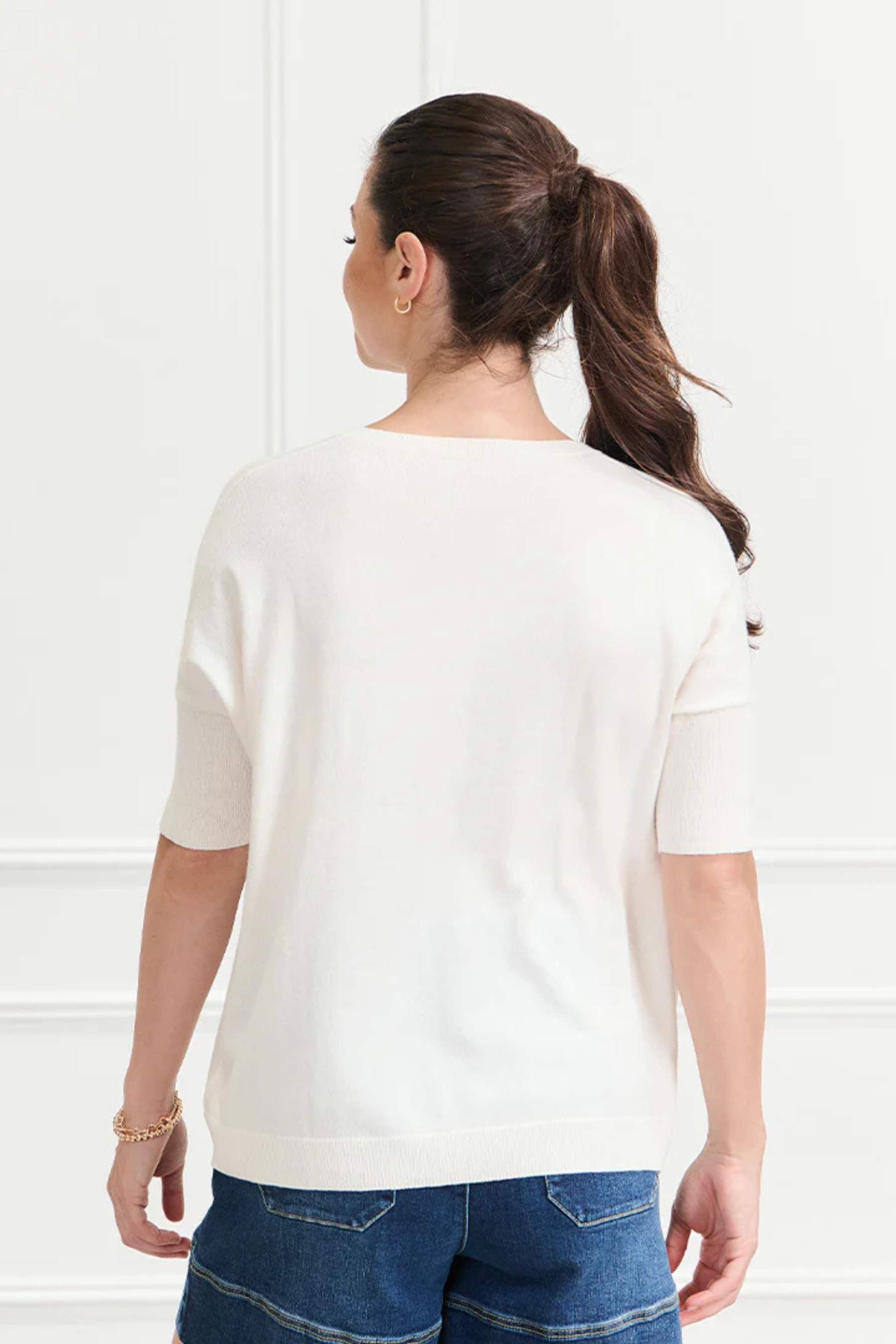 Felicity Knit Jumper | White