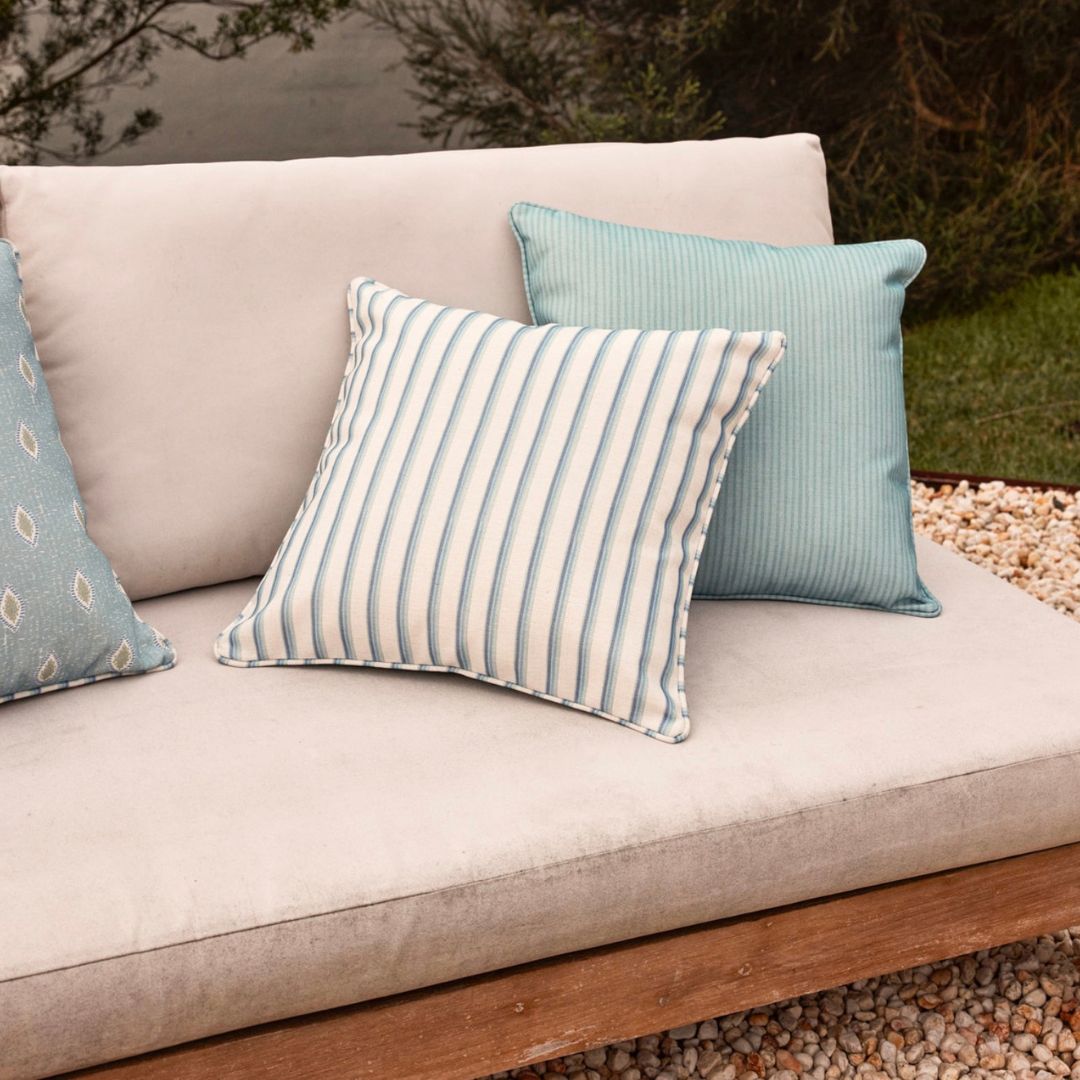 Cushion | Asher Ocean Blue