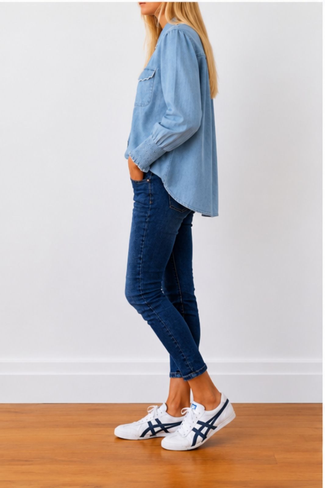 Maggie Shirt | Denim