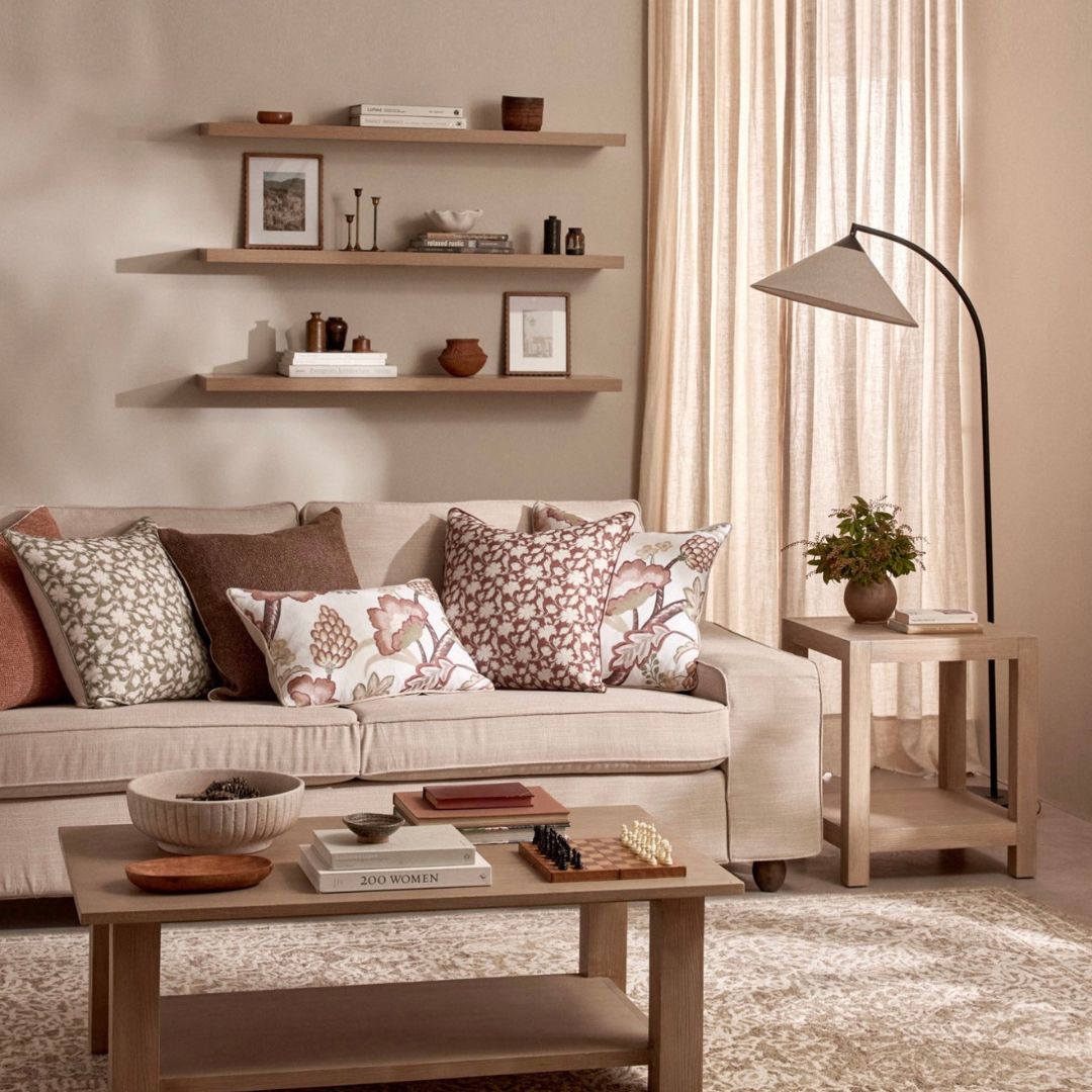 Winslow Khaki Cushion | 55CM