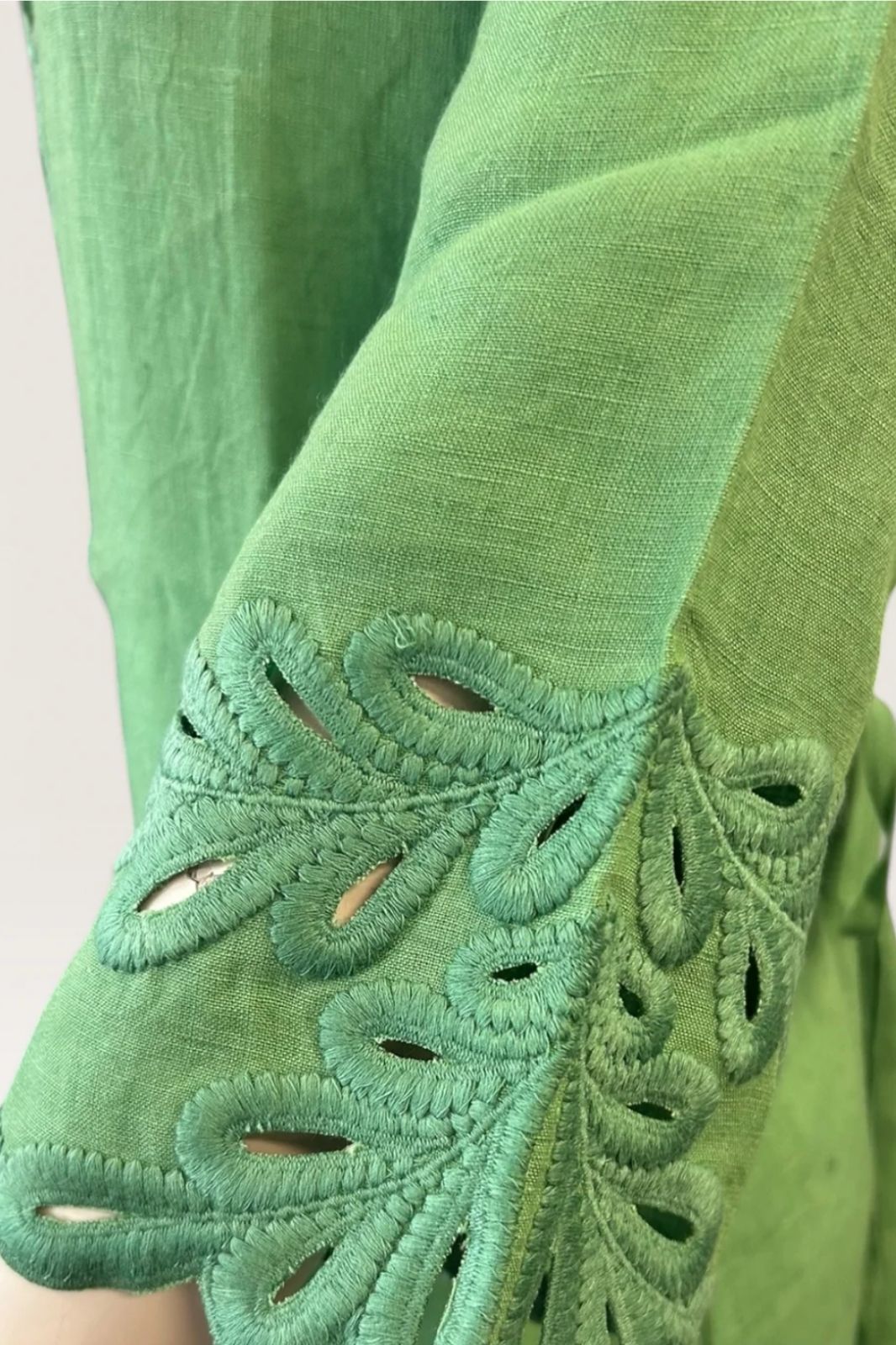 Cordelia Linen Midi | Emerald