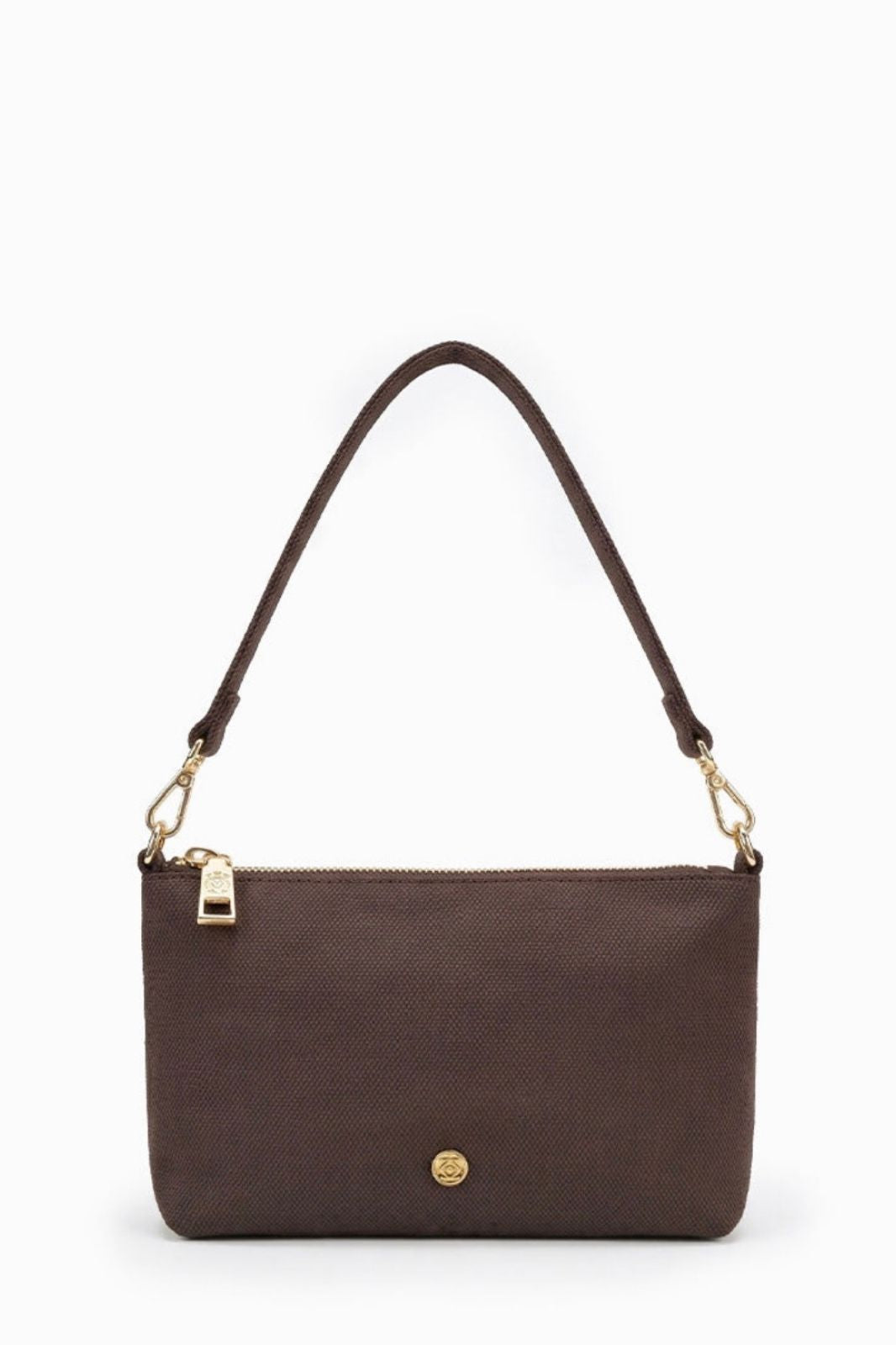 The Sadia Canvas Bag | Chocolate