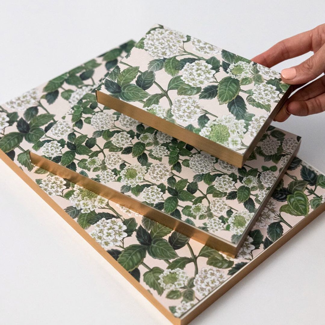 Hydrangea Notepad Mini Jotter